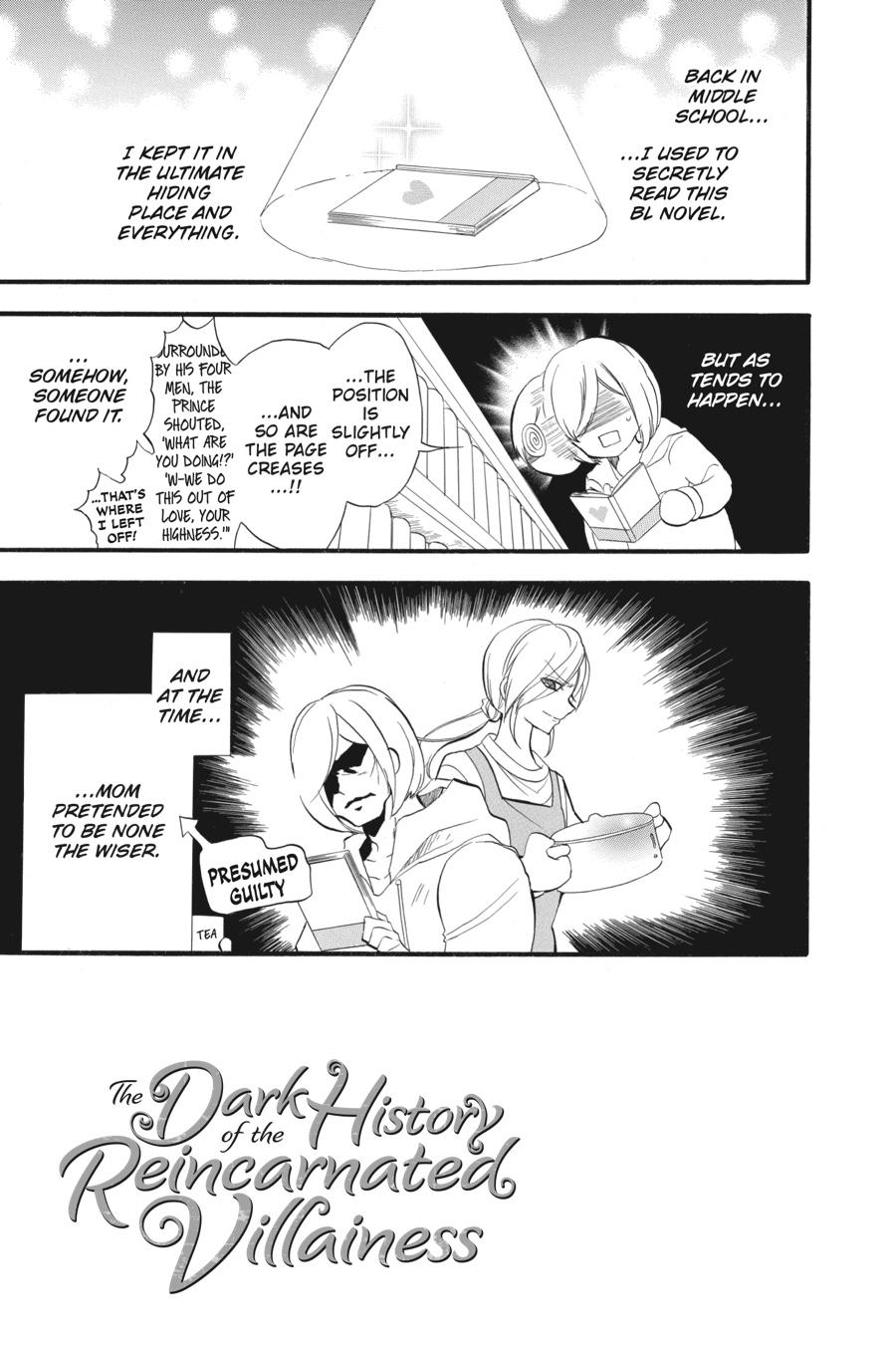 Read The Dark History of the Reincarnated Villainess Manga Online