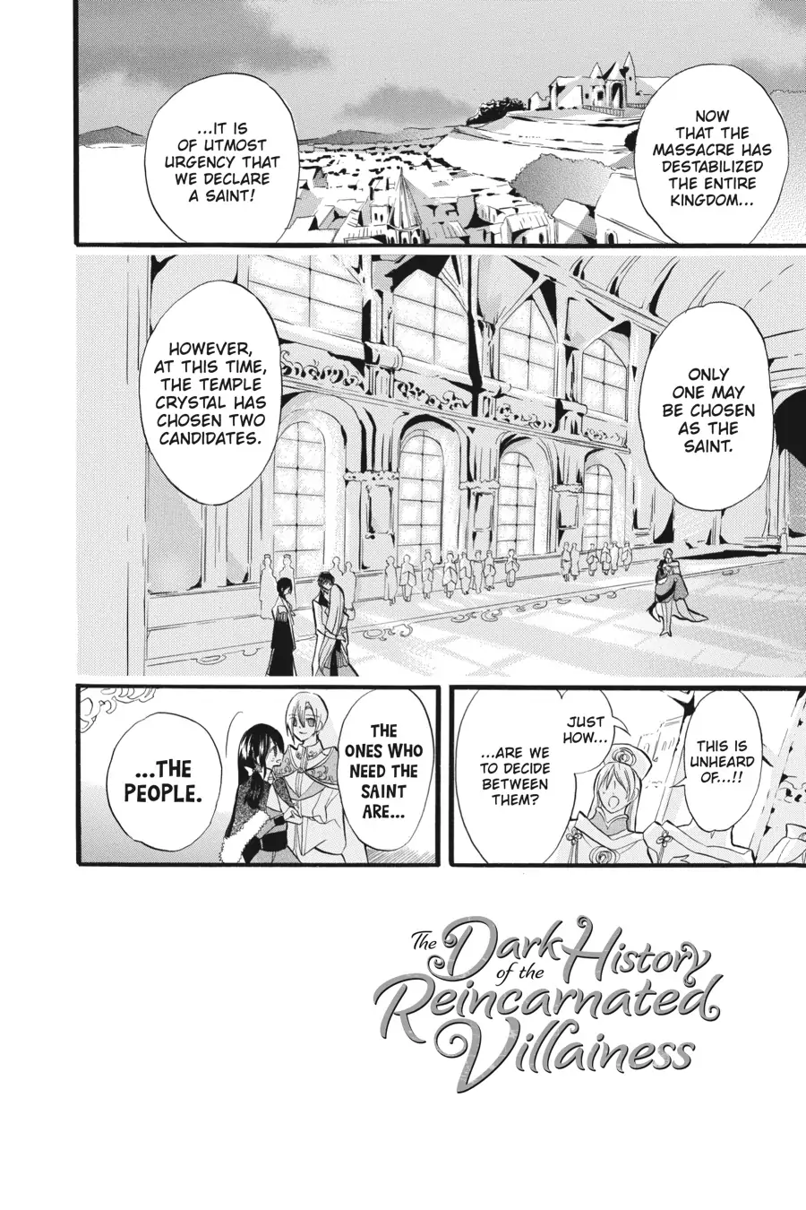 Read The Dark History of the Reincarnated Villainess Manga Online