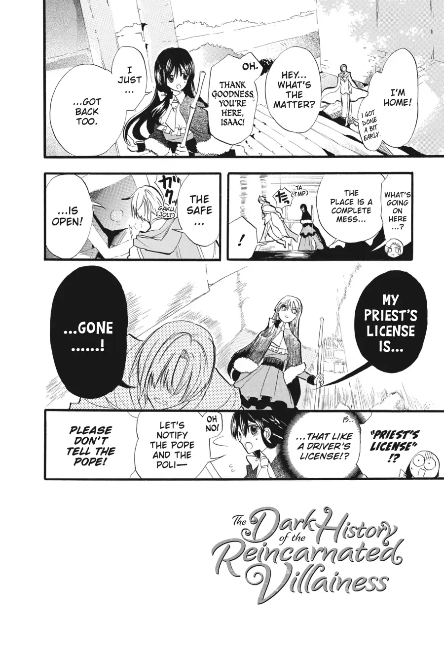 Read The Dark History of the Reincarnated Villainess Manga Online