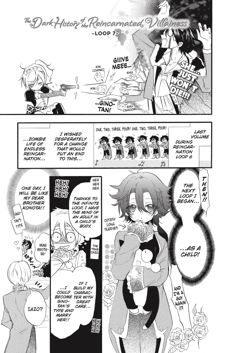 Read The Dark History of the Reincarnated Villainess Manga Online
