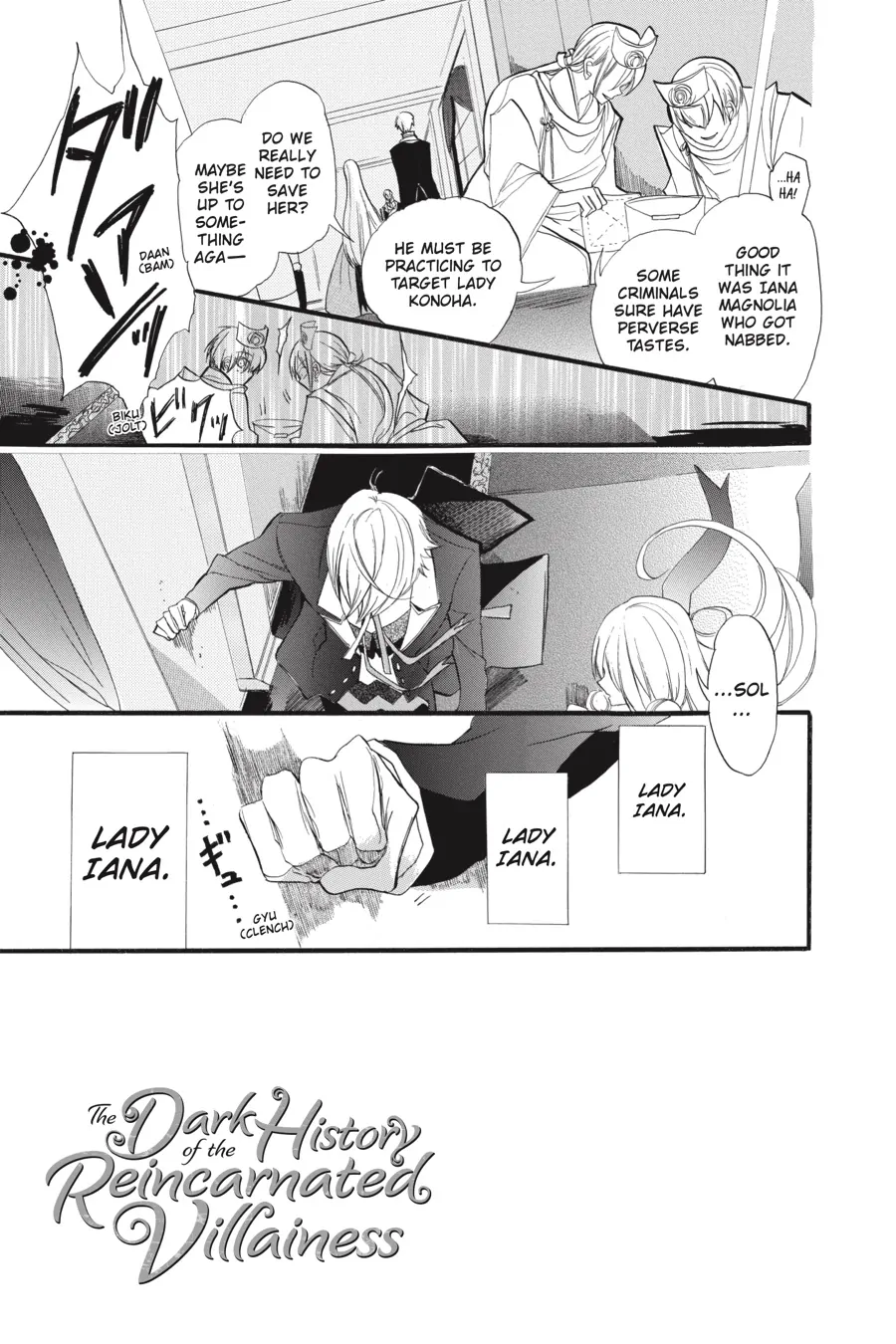 Read The Dark History of the Reincarnated Villainess Manga Online