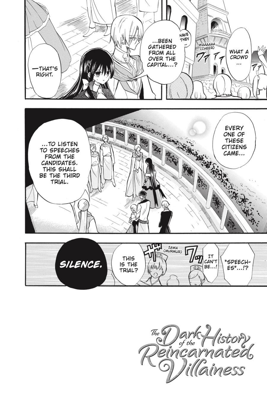 Read The Dark History of the Reincarnated Villainess Manga Online