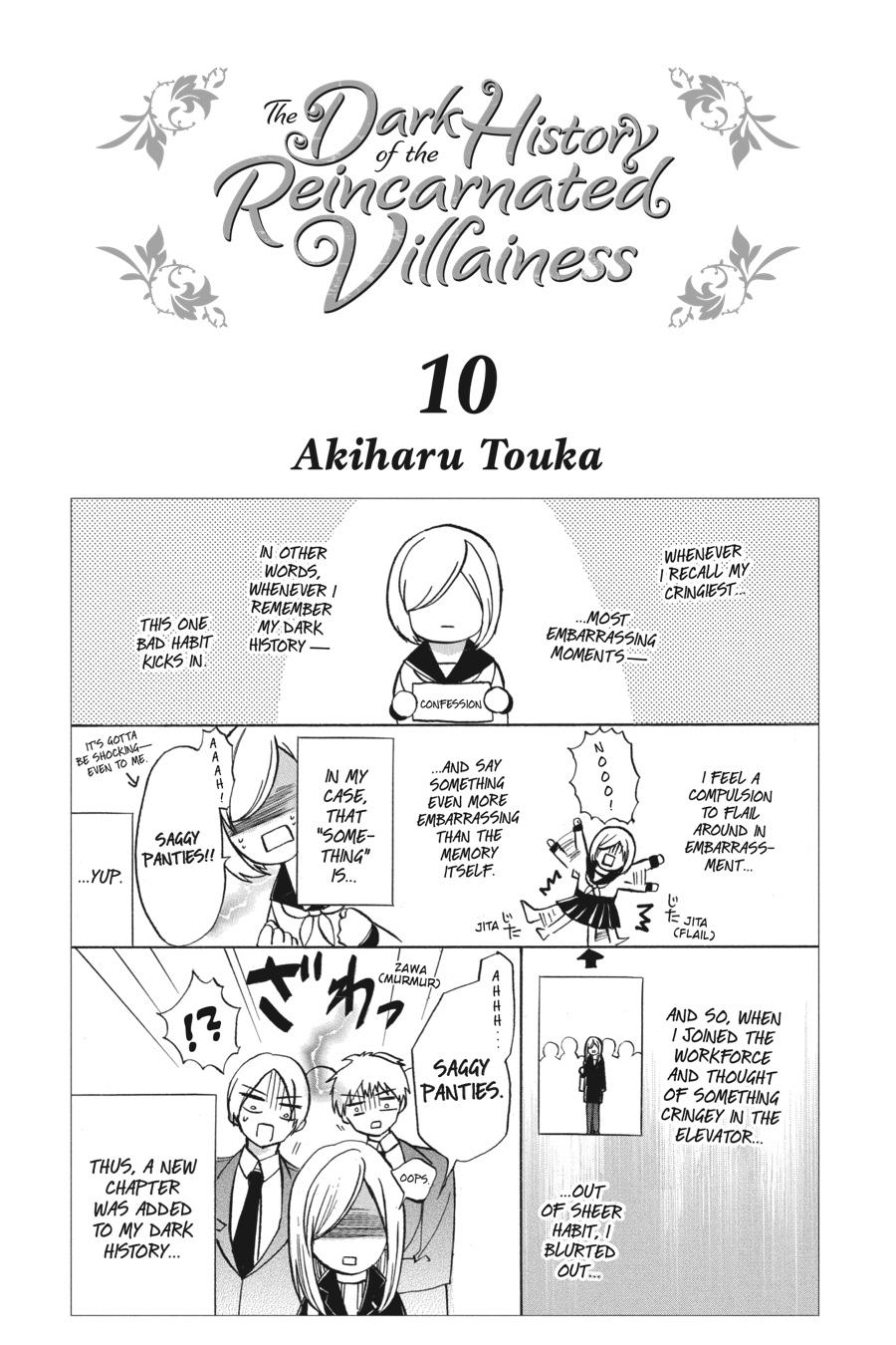 Read The Dark History of the Reincarnated Villainess Manga Online