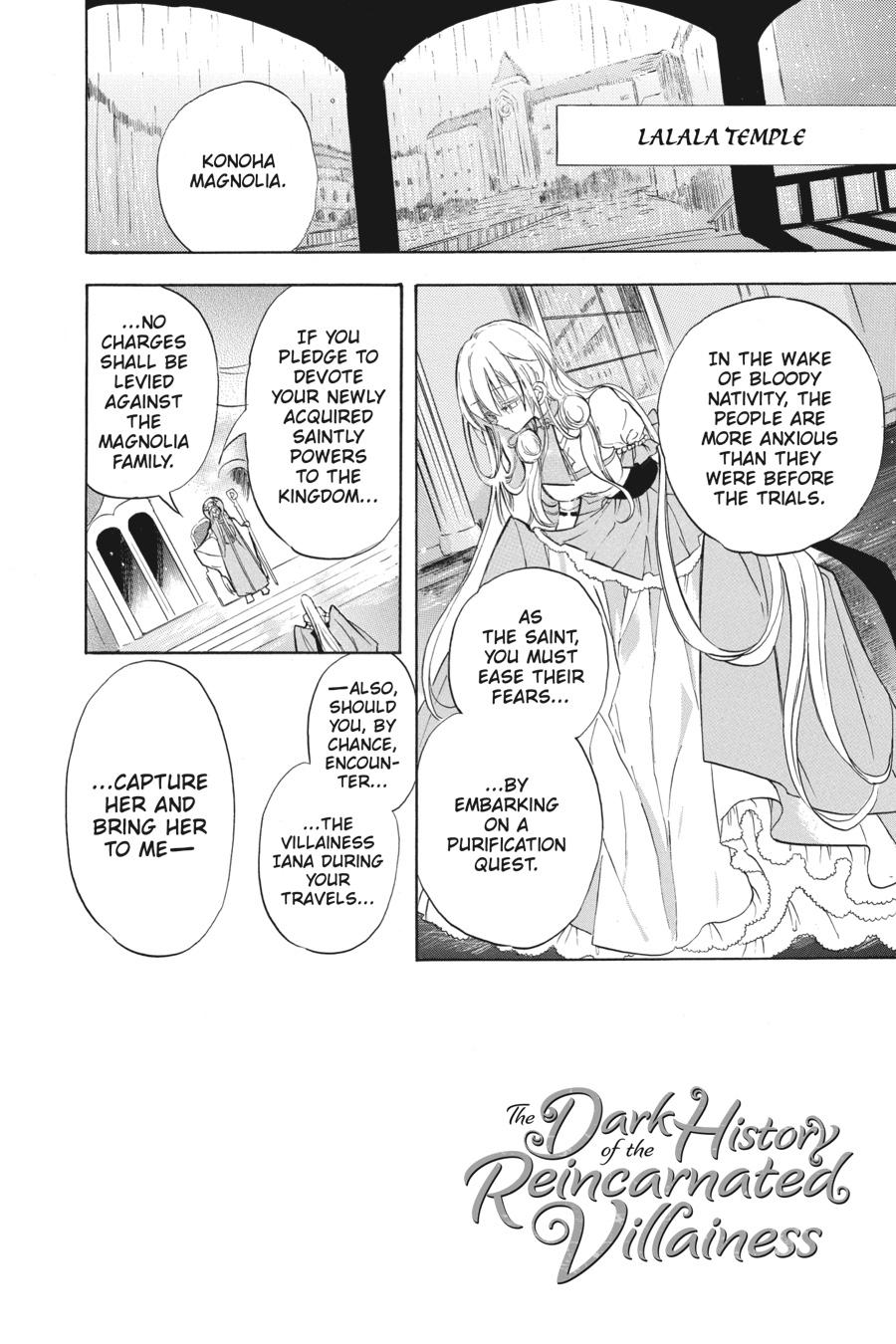 Read The Dark History of the Reincarnated Villainess Manga Online