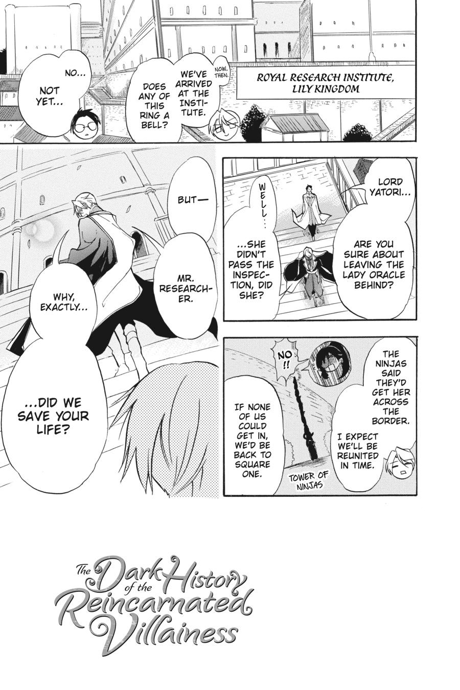 Read The Dark History of the Reincarnated Villainess Manga Online