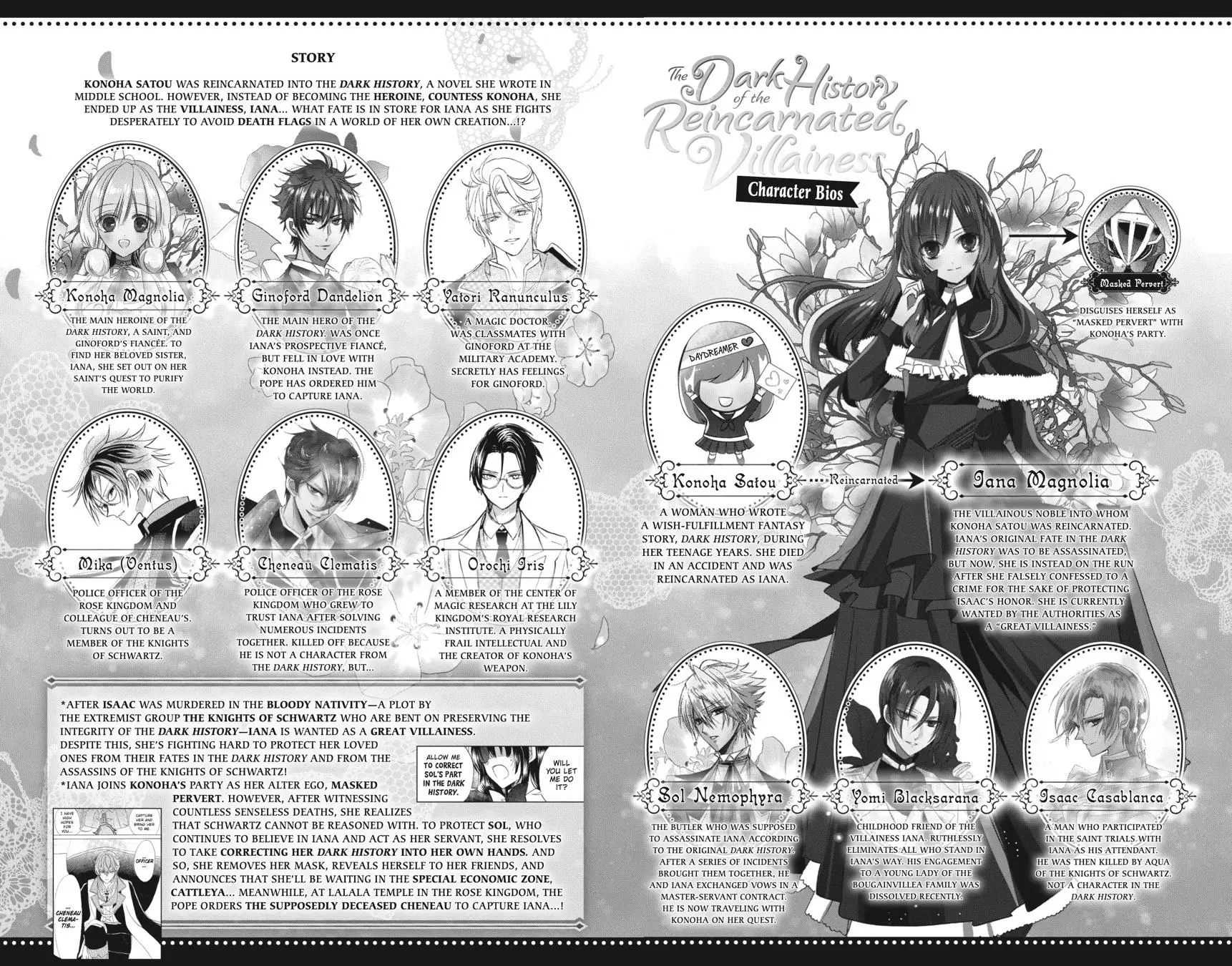 Read The Dark History of the Reincarnated Villainess Manga Online