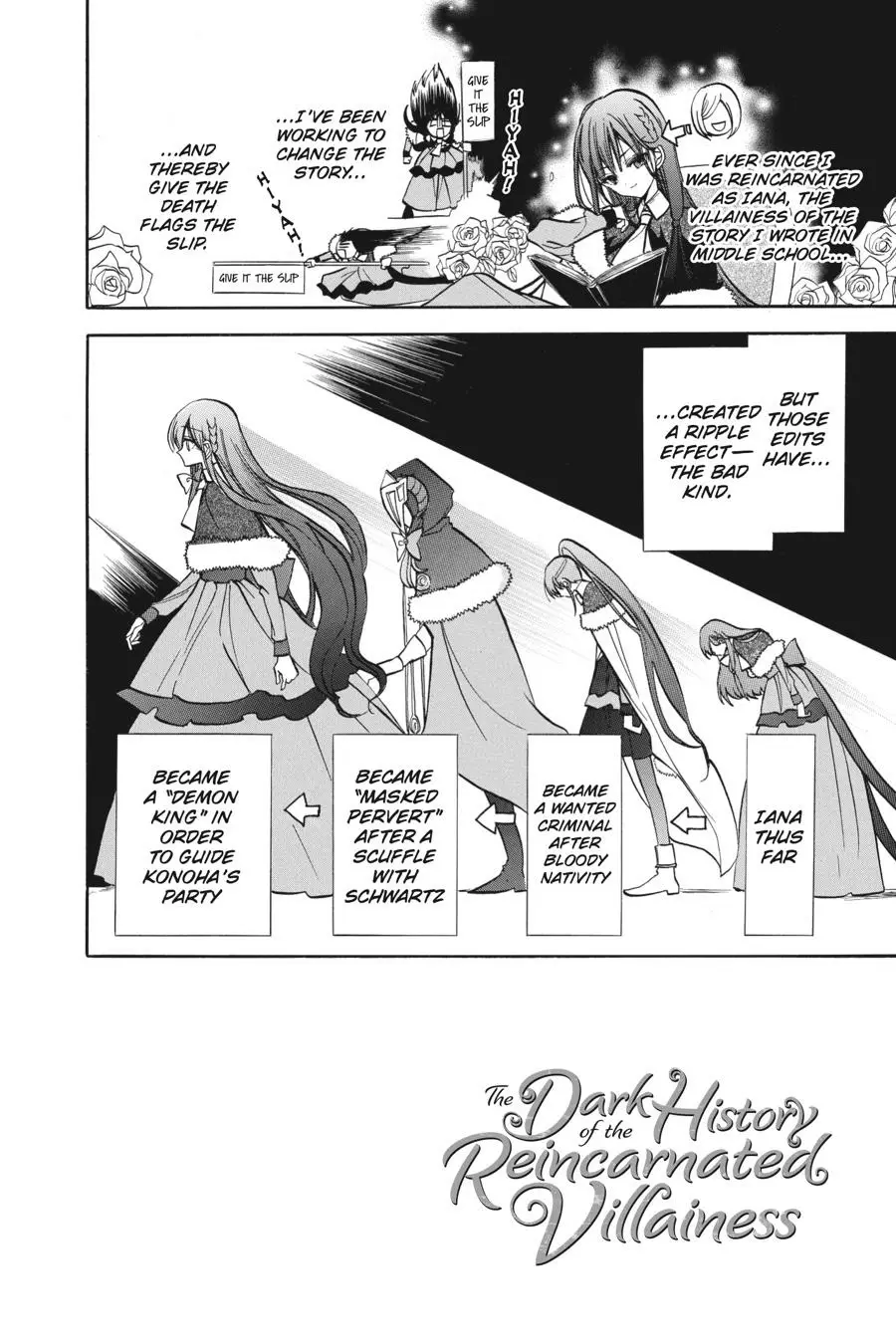 Read The Dark History of the Reincarnated Villainess Manga Online