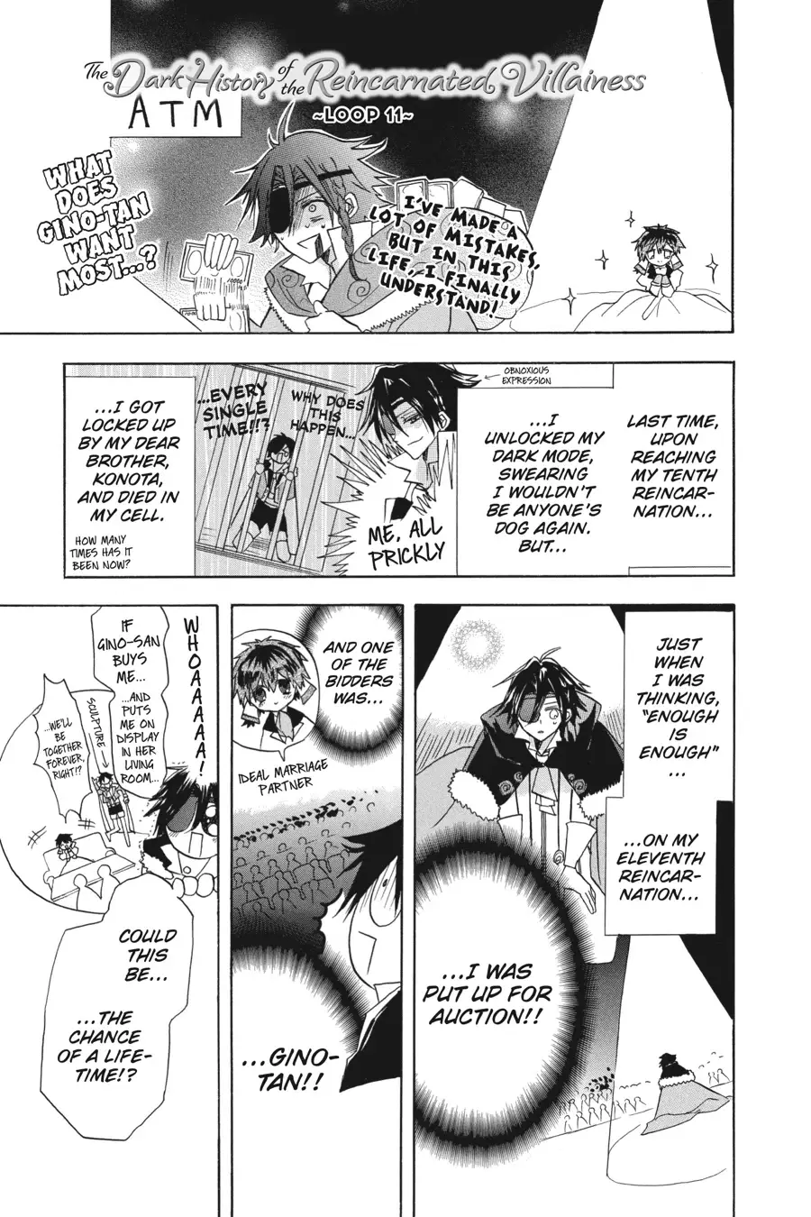 Read The Dark History of the Reincarnated Villainess Manga Online