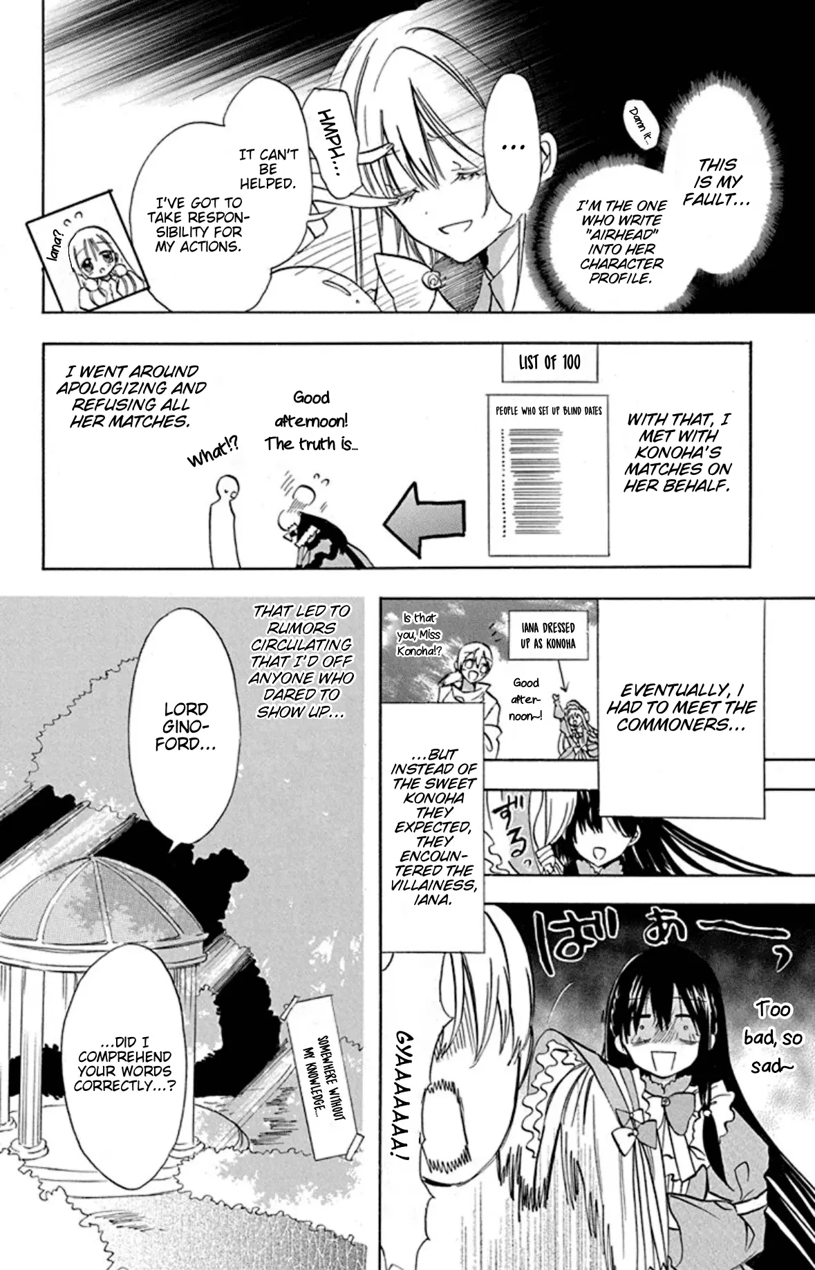 Read The Dark History of the Reincarnated Villainess Manga Online