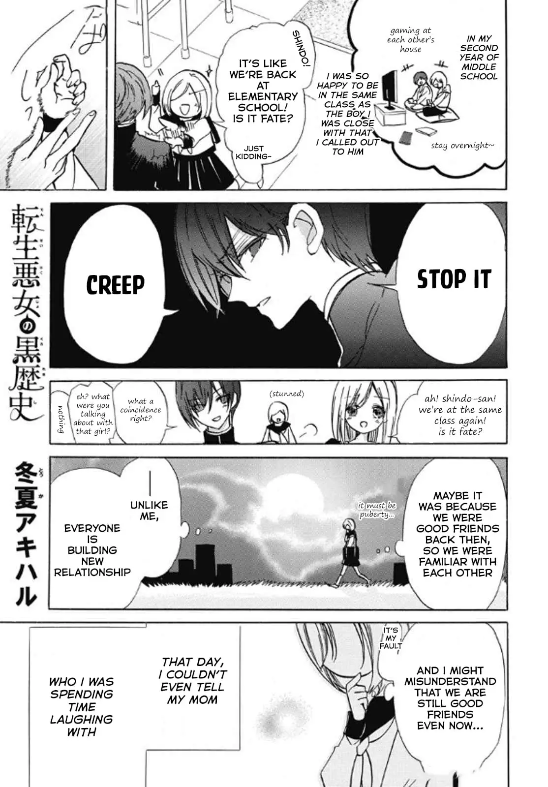 Read The Dark History of the Reincarnated Villainess Manga Online