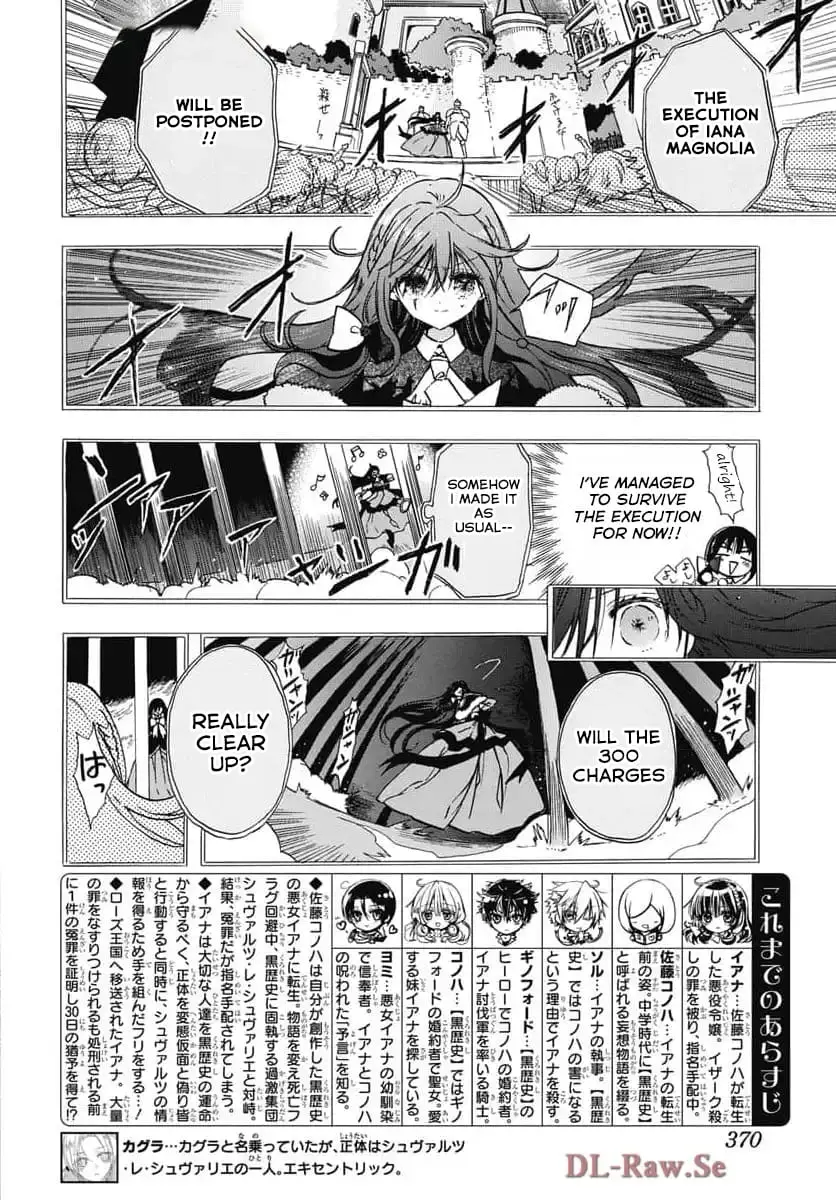 Read The Dark History of the Reincarnated Villainess Manga Online