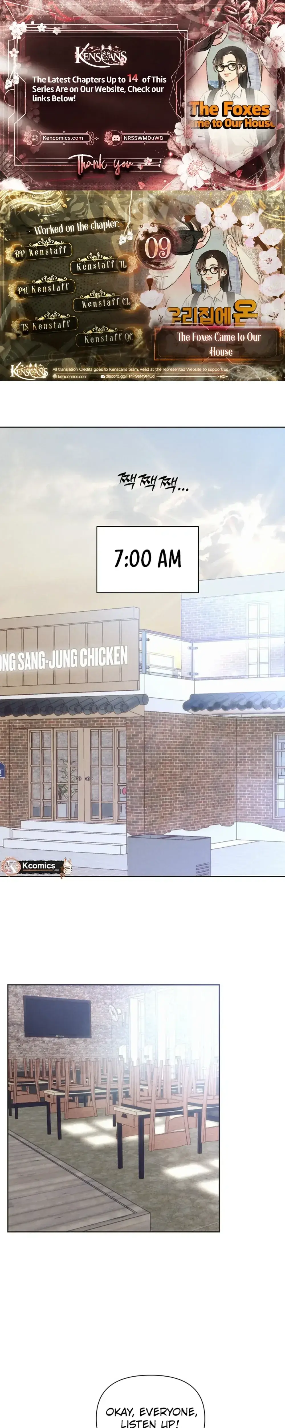 Read The Foxes Came to Our House Manga Online