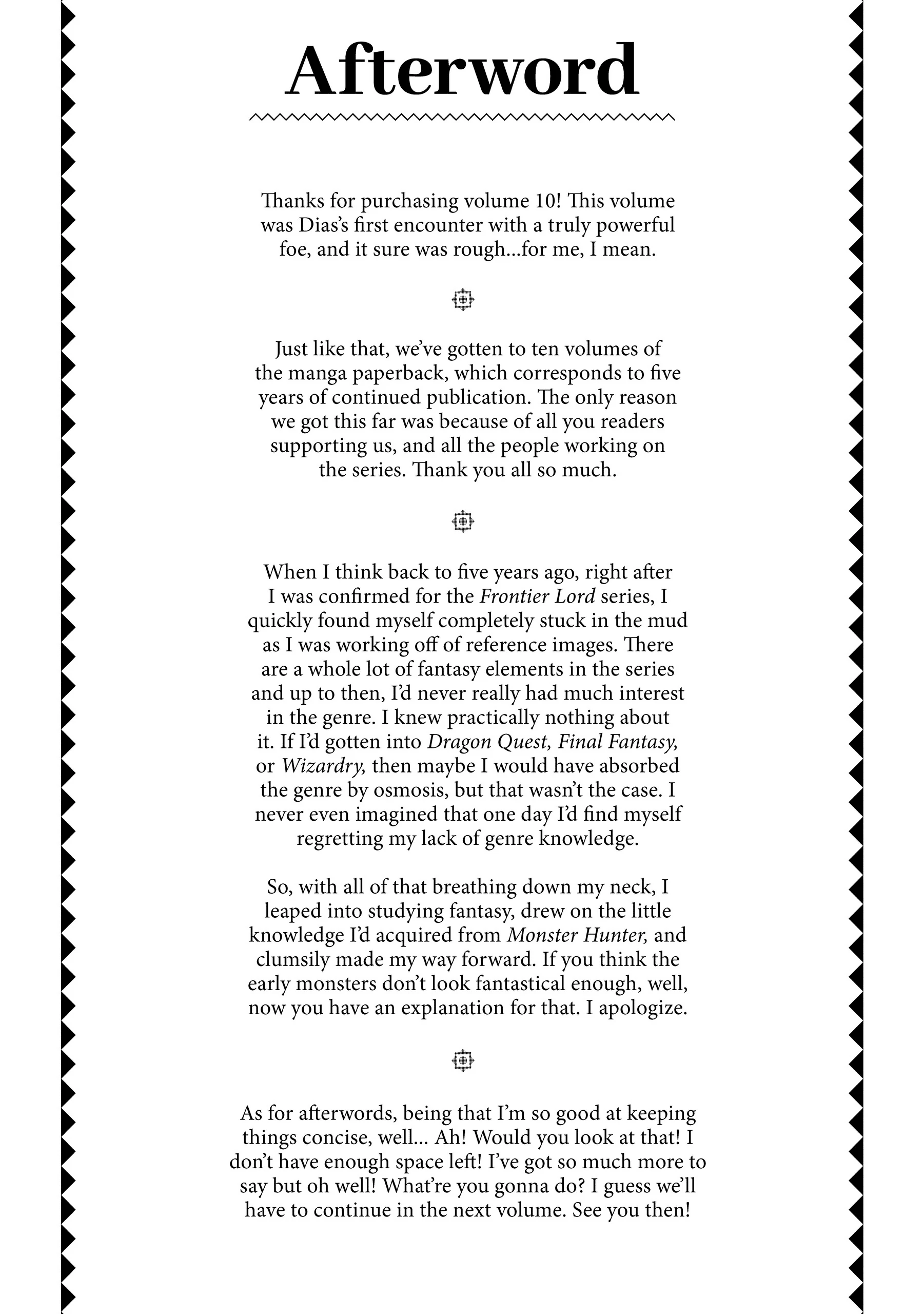 Read The Frontier Lord Begins with Zero Subjects Tales of Blue Dias and the Onikin Alna Manga Online