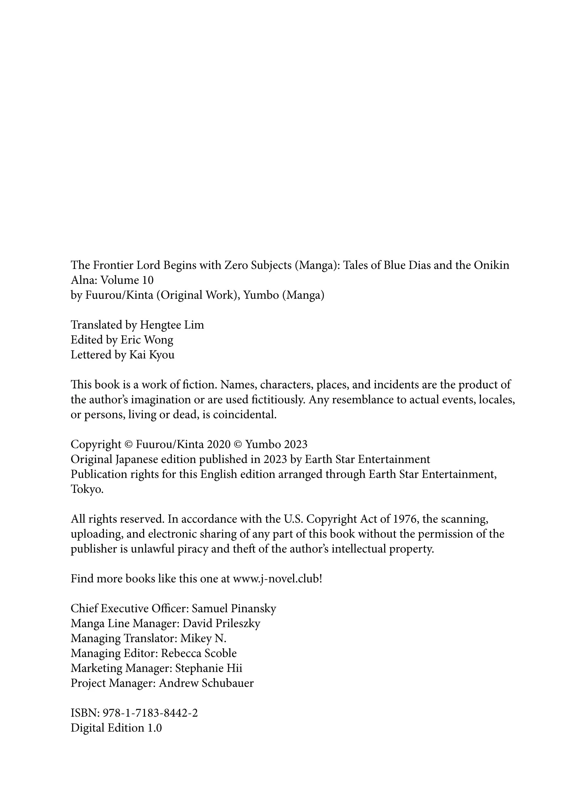 Read The Frontier Lord Begins with Zero Subjects Tales of Blue Dias and the Onikin Alna Manga Online