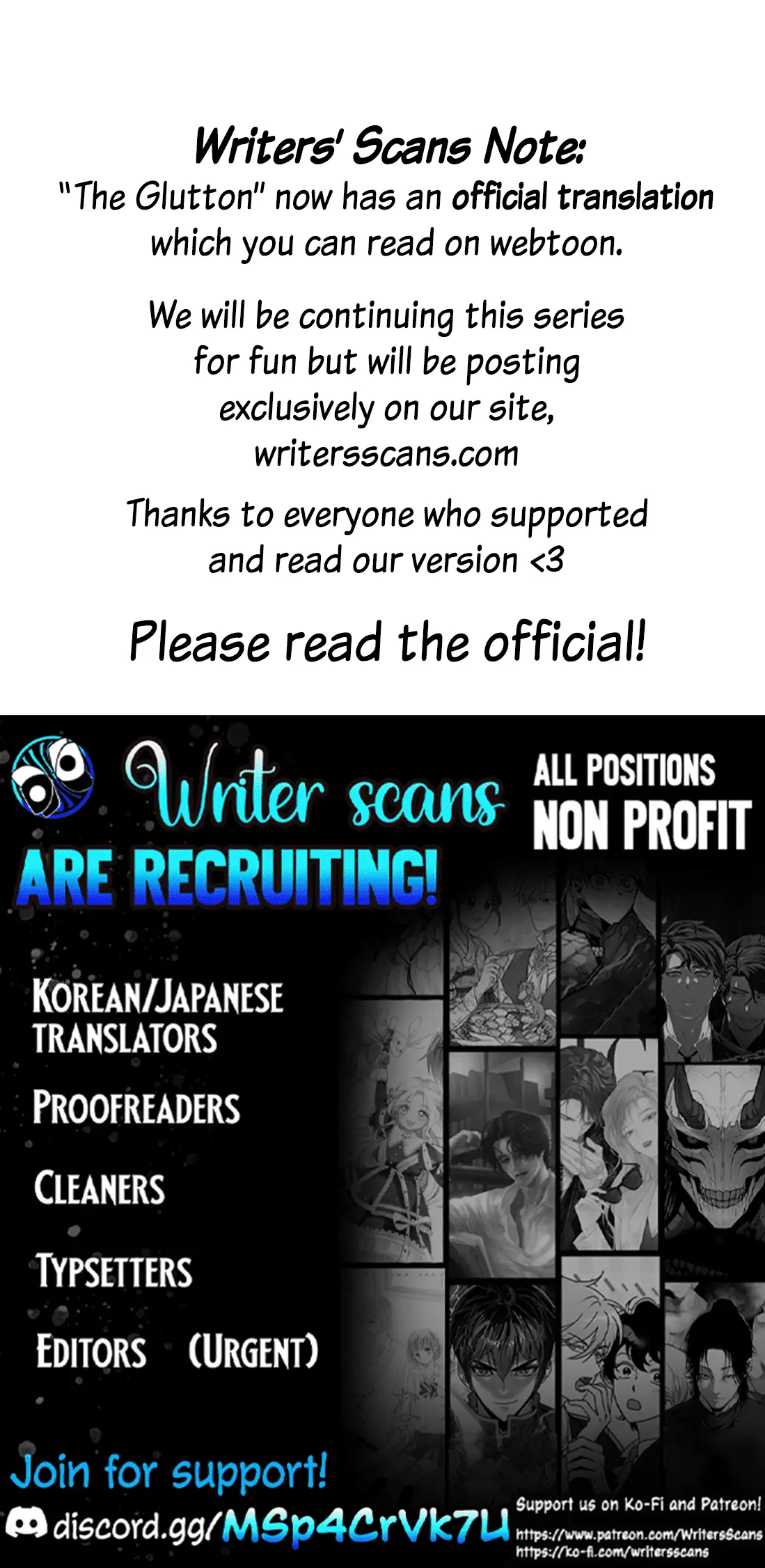 Read The Glutton Devourer of Kings Manga Online