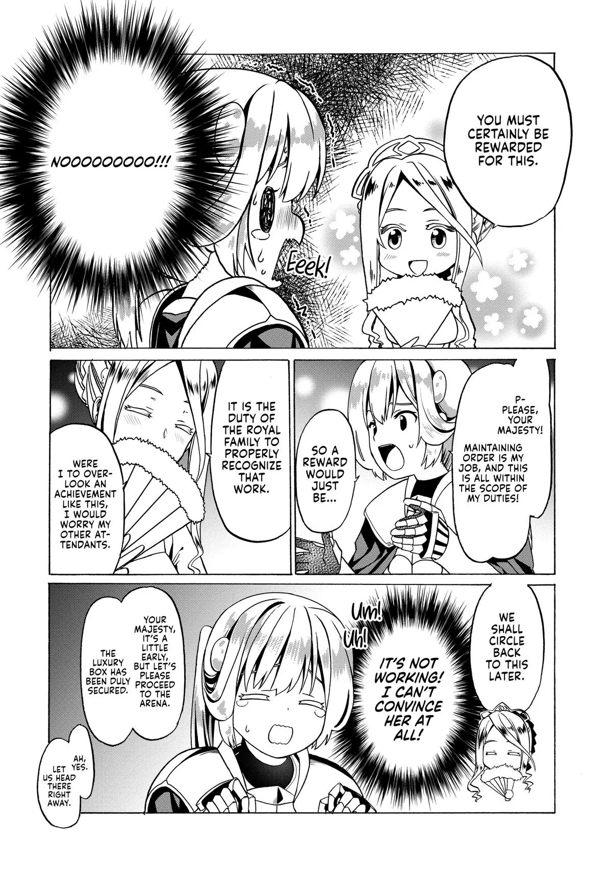 Read The Invincible Little Lady Manga Online