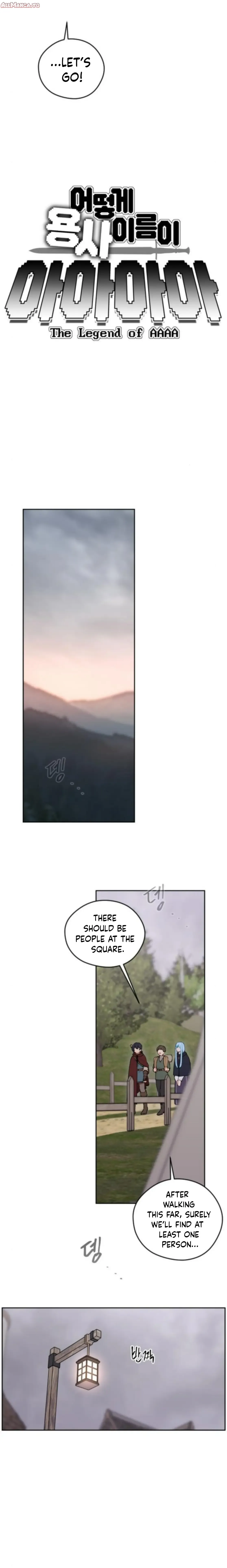 Read The Legend of AAAA Manga Online