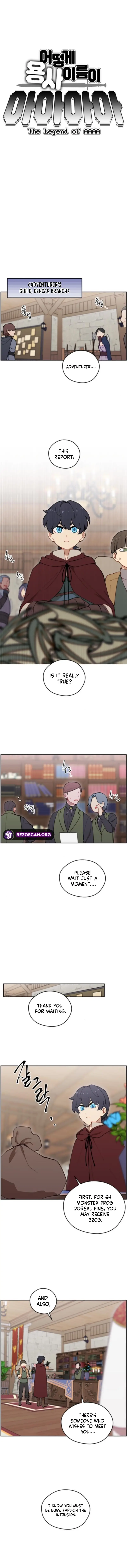 Read The Legend of AAAA Manga Online