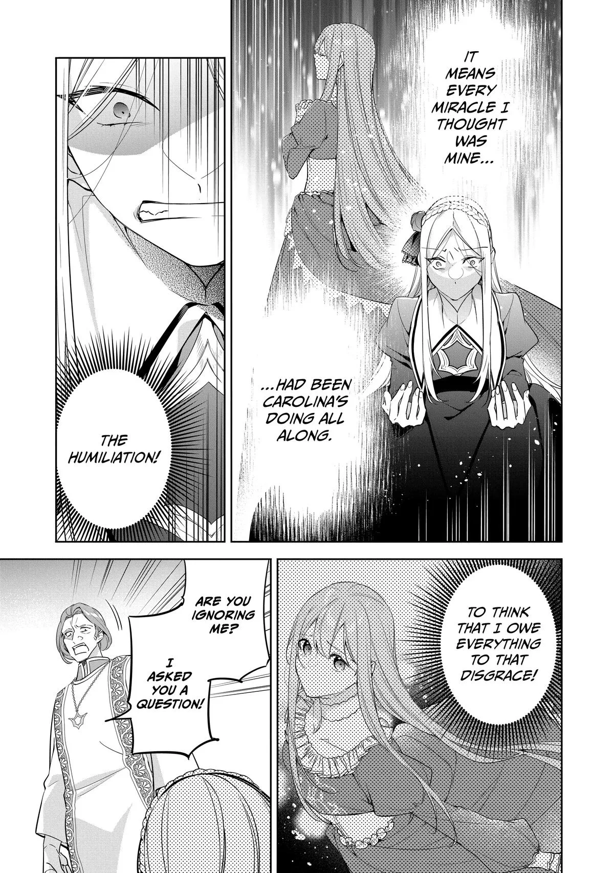 Read The Oblivious Saint Can't Contain Her Power Disgraced No Longer, I'm Finding Happiness with the Prince! Manga Online
