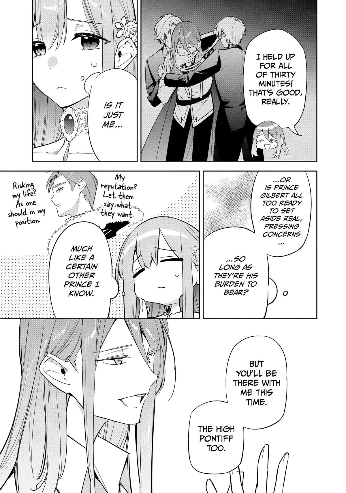 Read The Oblivious Saint Can't Contain Her Power Disgraced No Longer, I'm Finding Happiness with the Prince! Manga Online