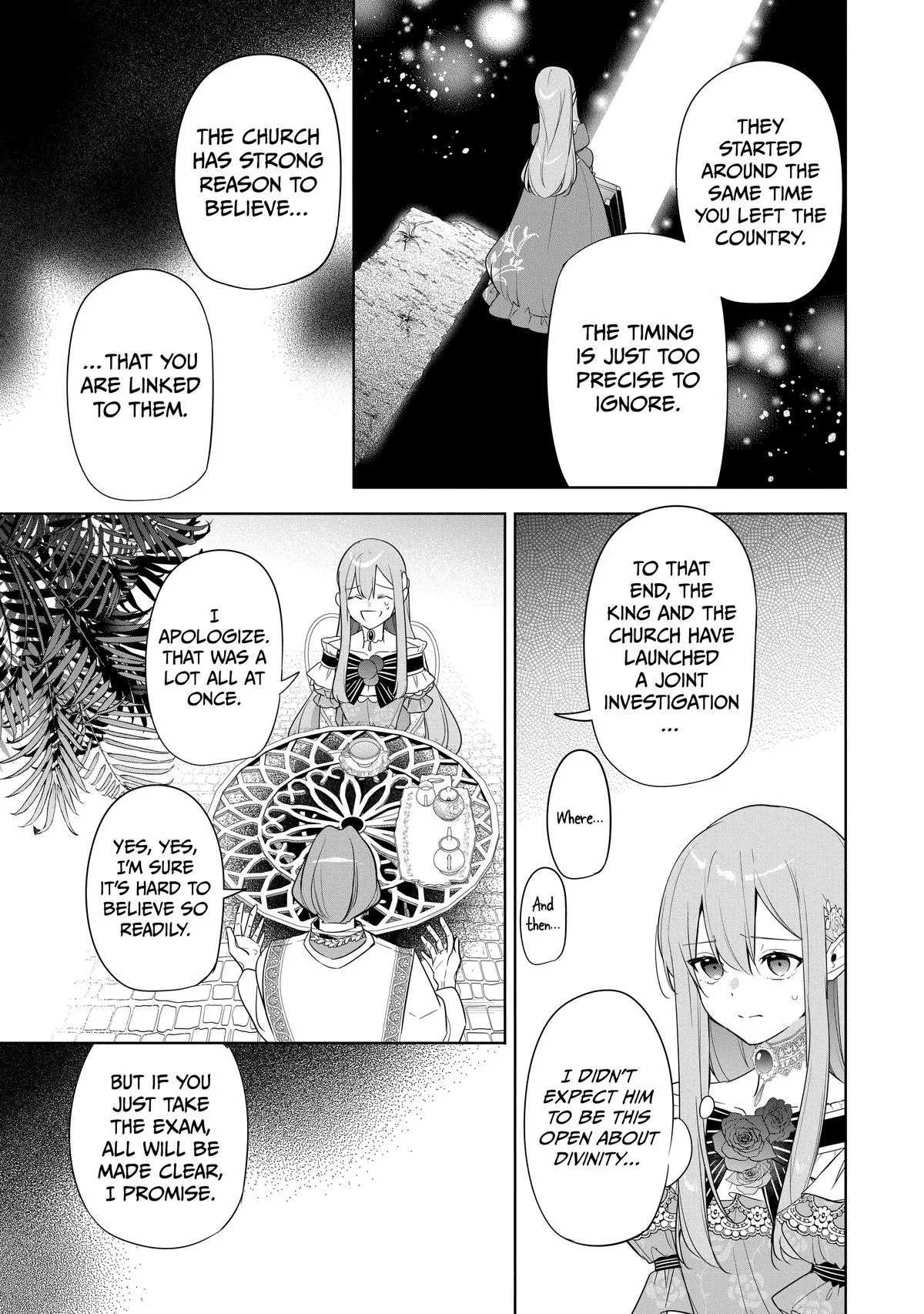 Read The Oblivious Saint Can't Contain Her Power Disgraced No Longer, I'm Finding Happiness with the Prince! Manga Online