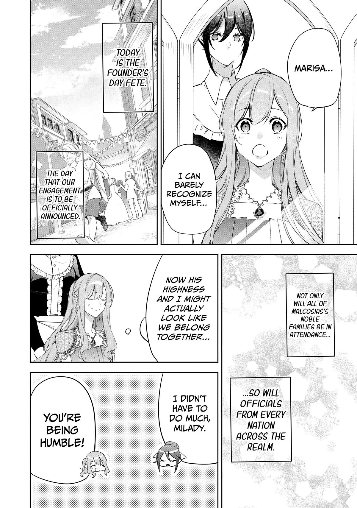 Read The Oblivious Saint Can't Contain Her Power Disgraced No Longer, I'm Finding Happiness with the Prince! Manga Online