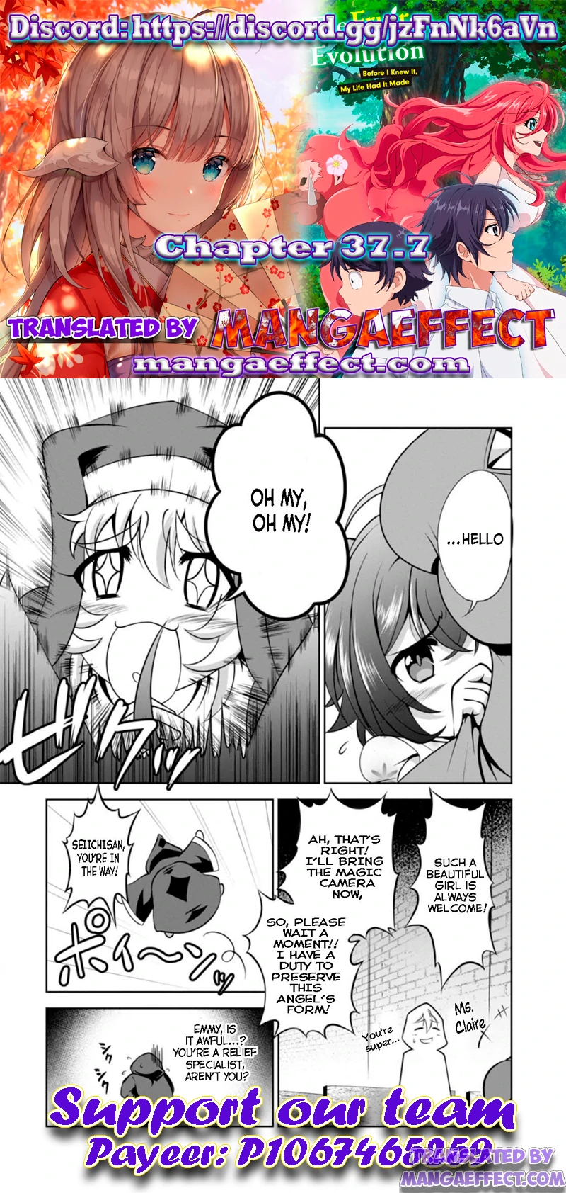 Read The Seed of Evolution ~Before I knew it I was one of the champions~ Manga Online