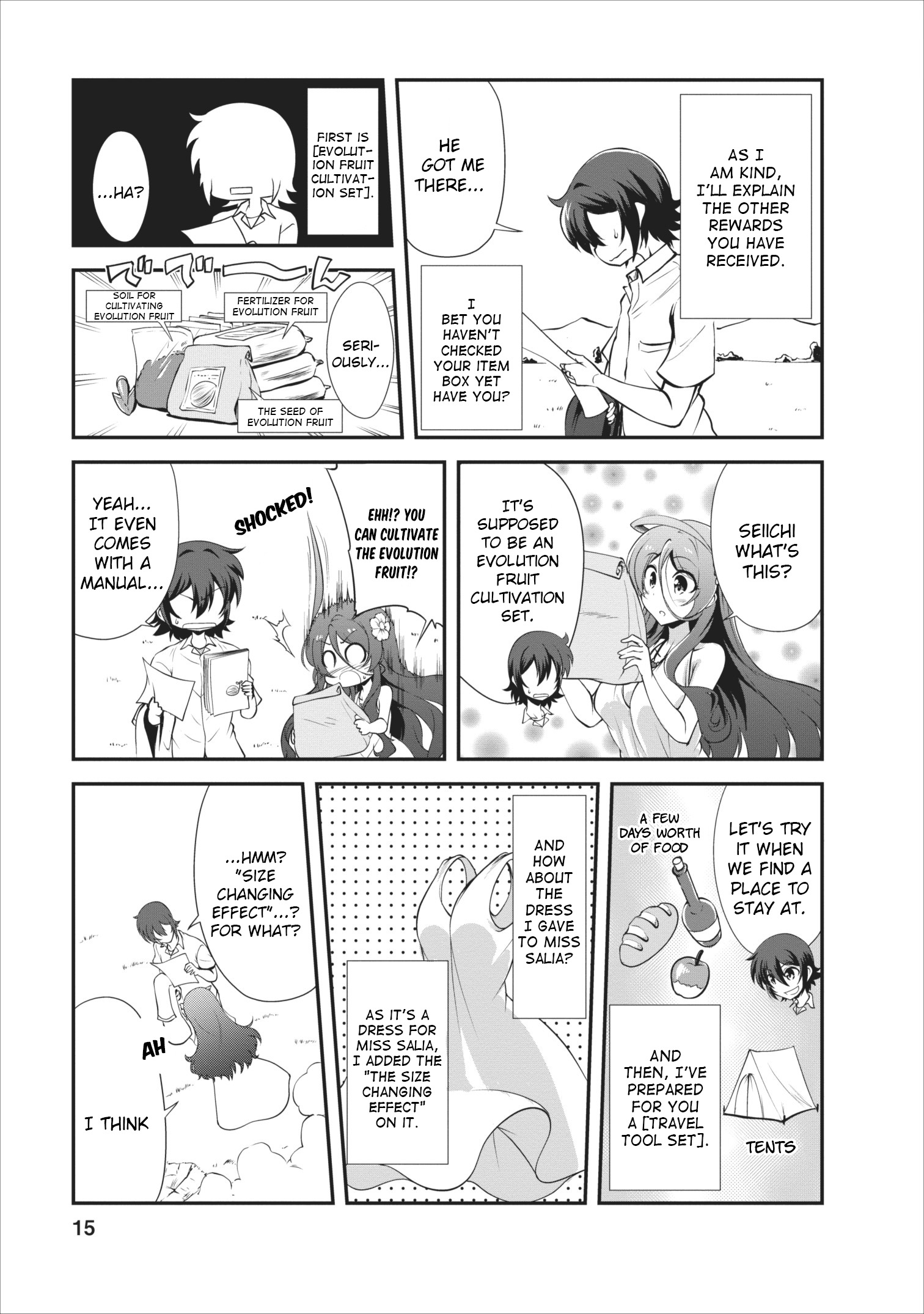 Read The Seed of Evolution ~Before I knew it I was one of the champions~ Manga Online