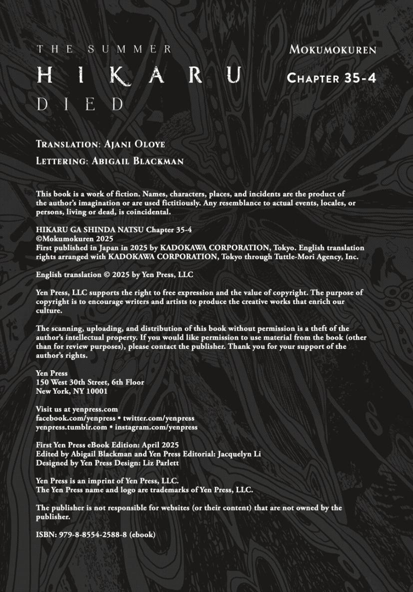 Read The Summer Hikaru Died Manga Online