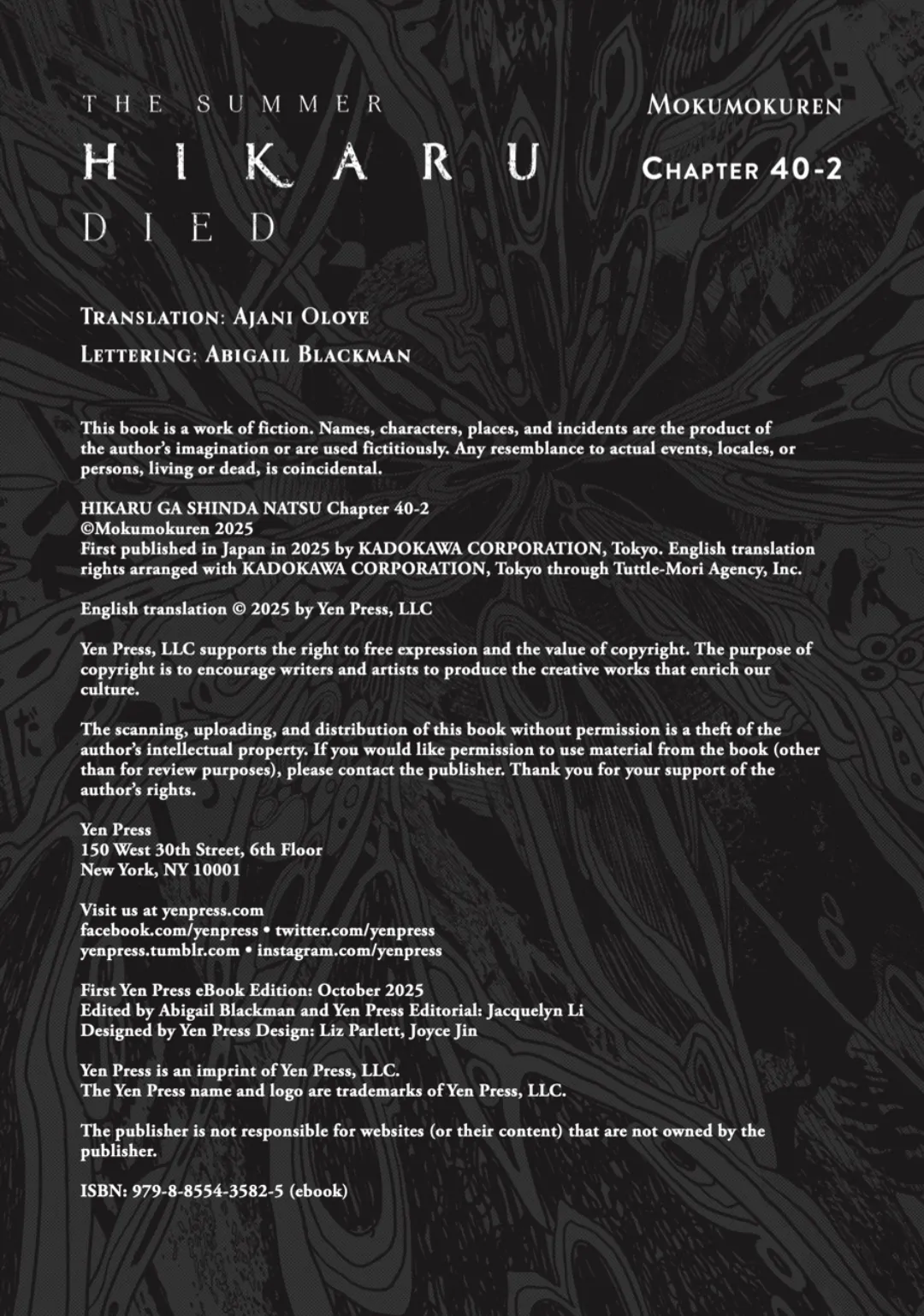 Read The Summer Hikaru Died Manga Online