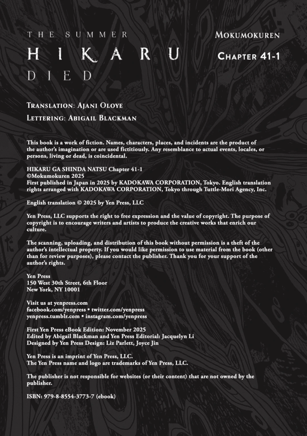 Read The Summer Hikaru Died Manga Online