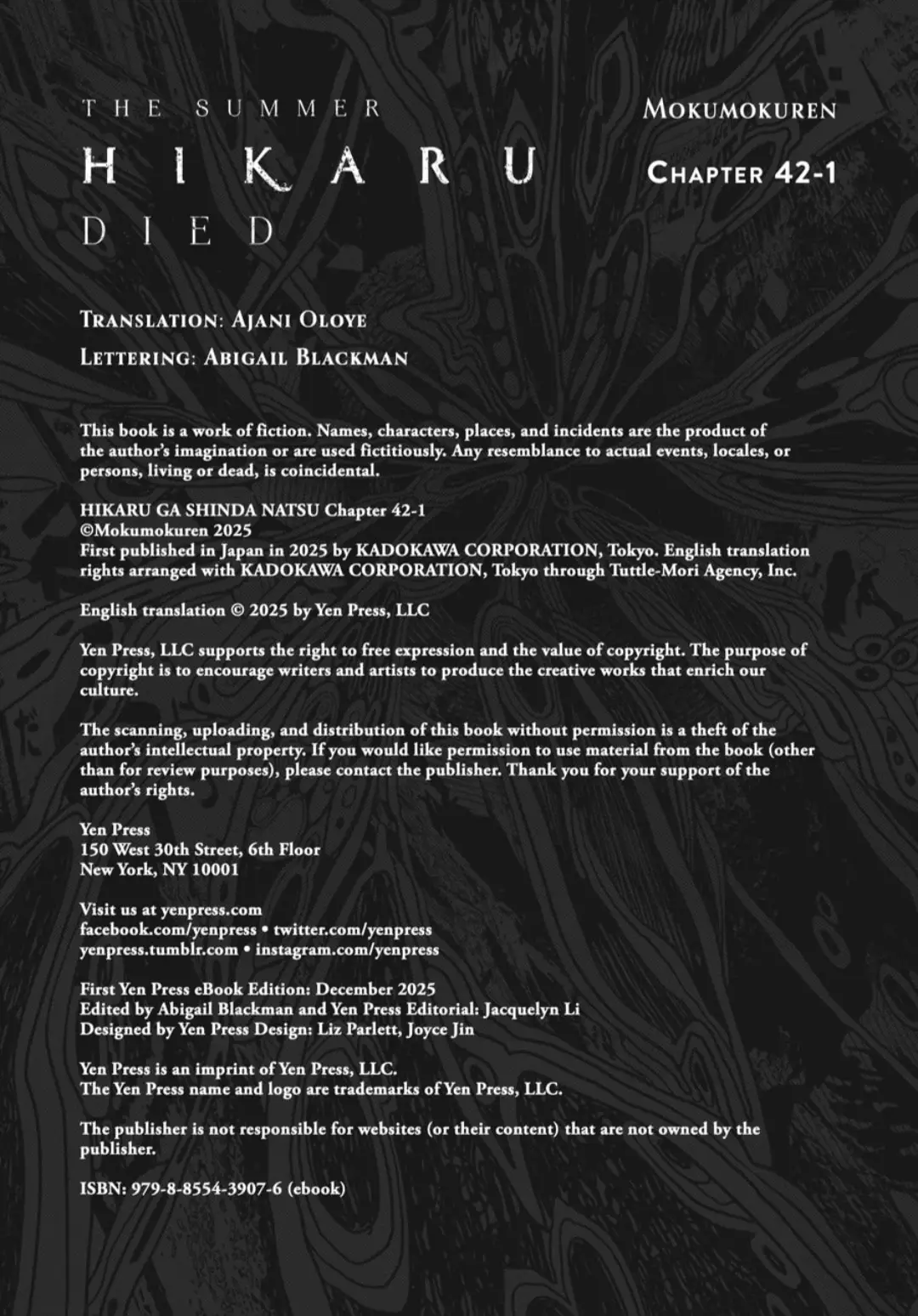 Read The Summer Hikaru Died Manga Online