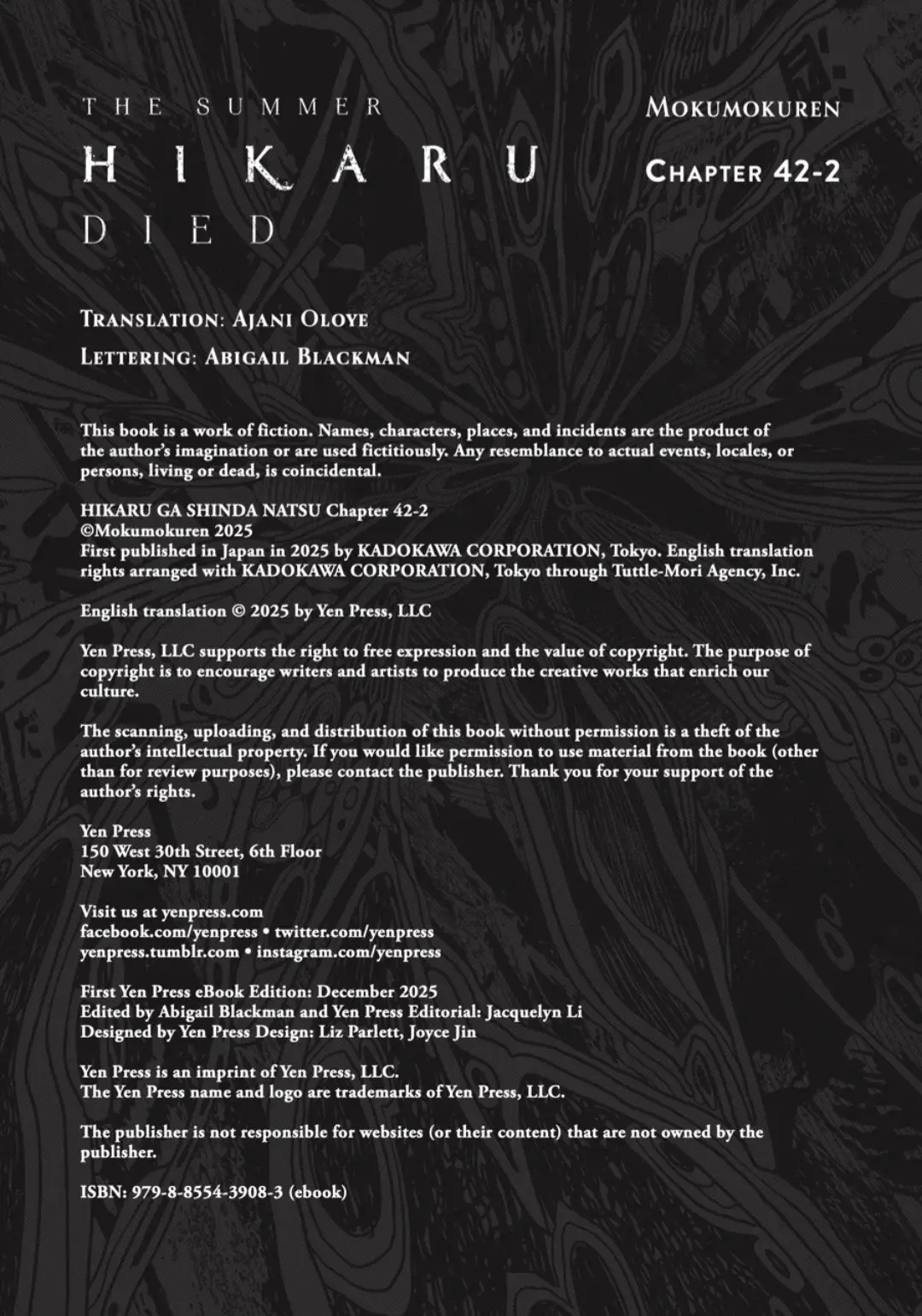 Read The Summer Hikaru Died Manga Online