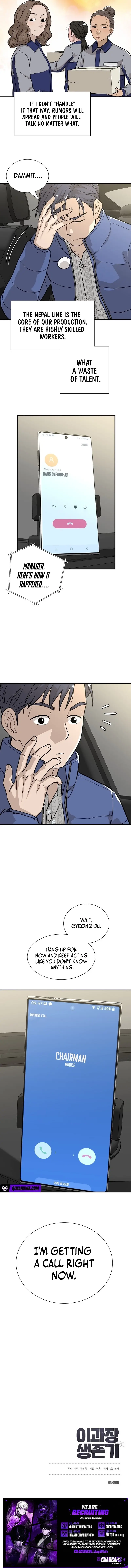 Read The Survival Story of Manager Lee Manga Online