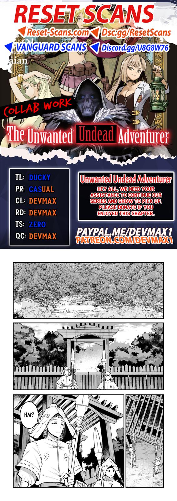 Read The Unwanted Undead Adventurer Manga Online
