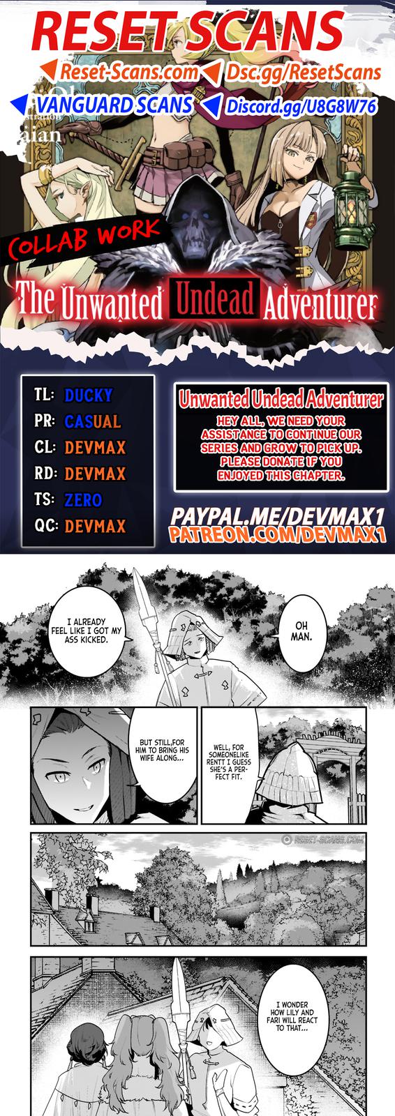 Read The Unwanted Undead Adventurer Manga Online