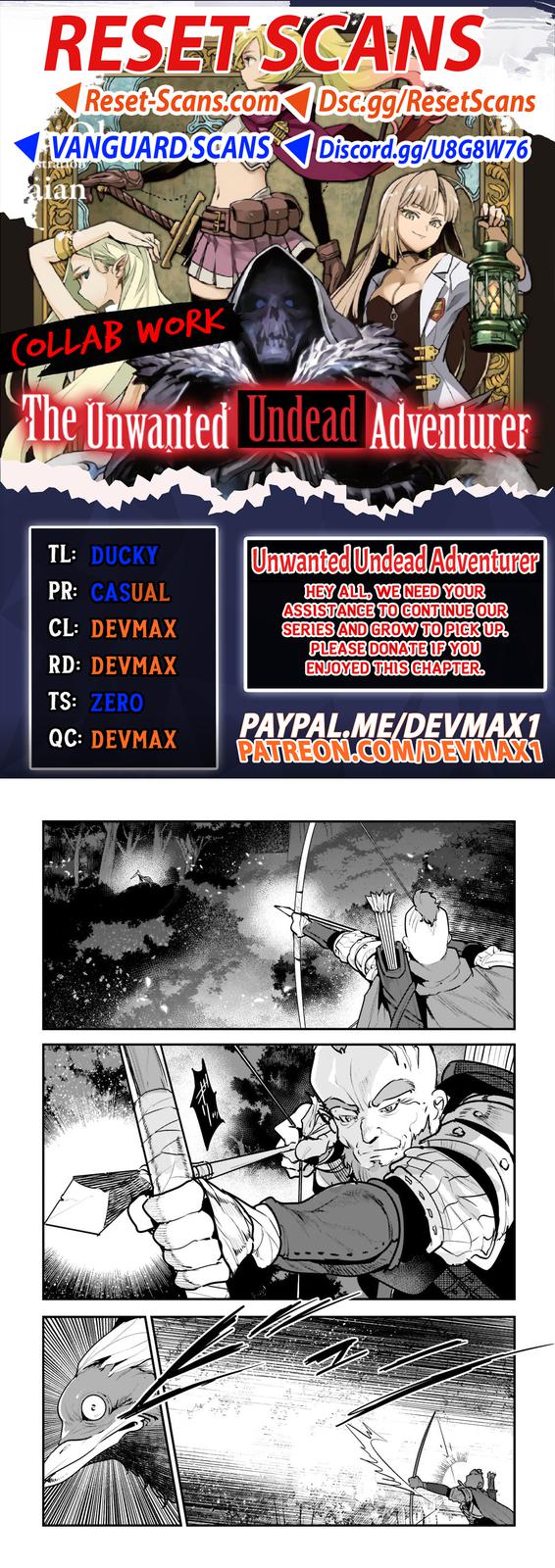 Read The Unwanted Undead Adventurer Manga Online