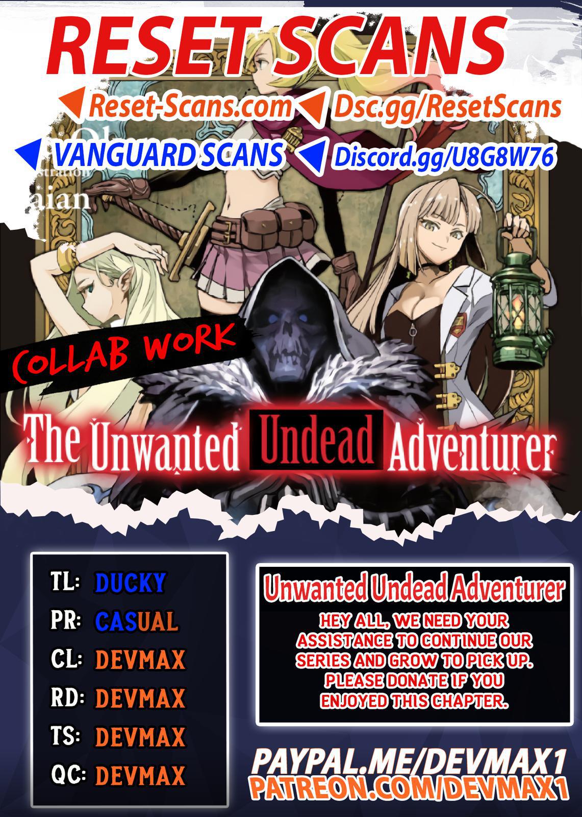 Read The Unwanted Undead Adventurer Manga Online
