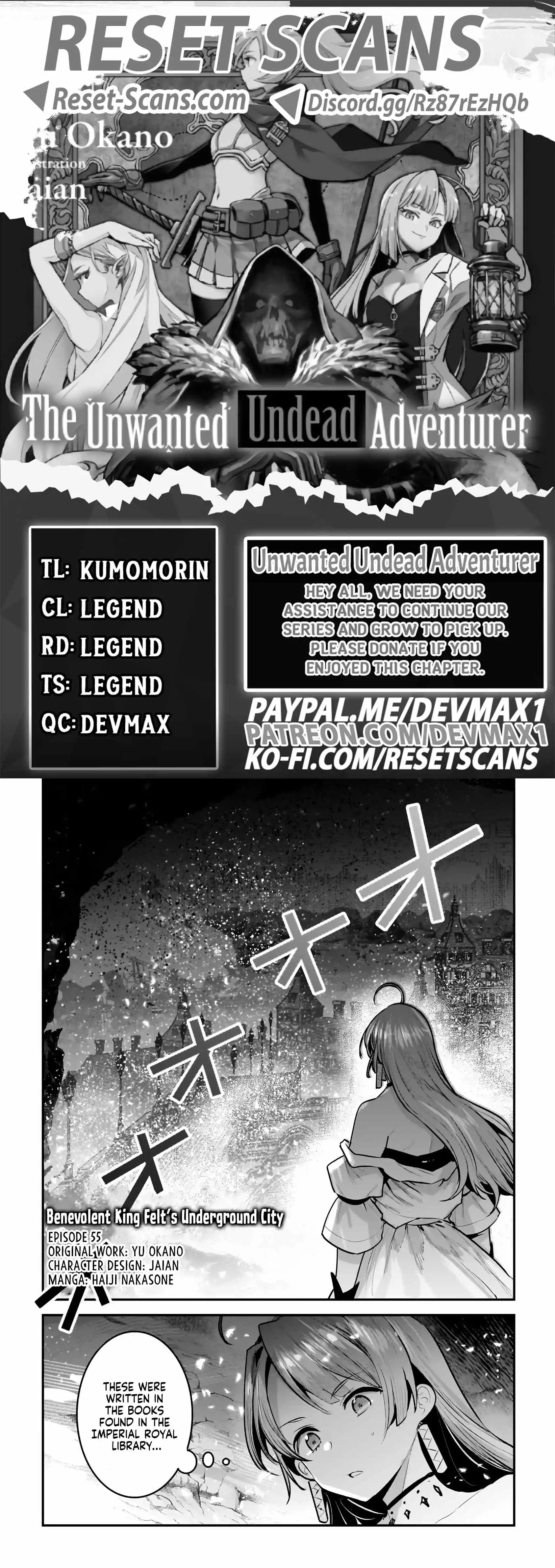 Read The Unwanted Undead Adventurer Manga Online