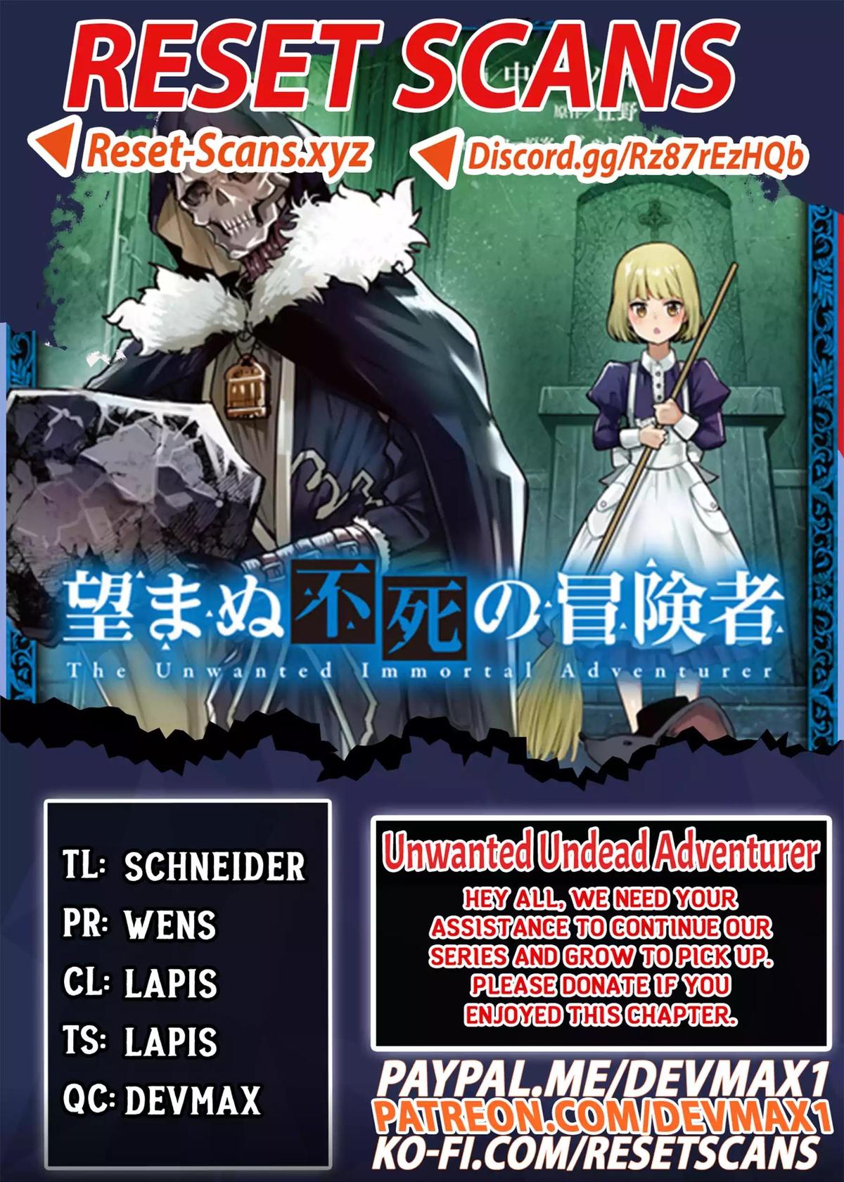 Read The Unwanted Undead Adventurer Manga Online