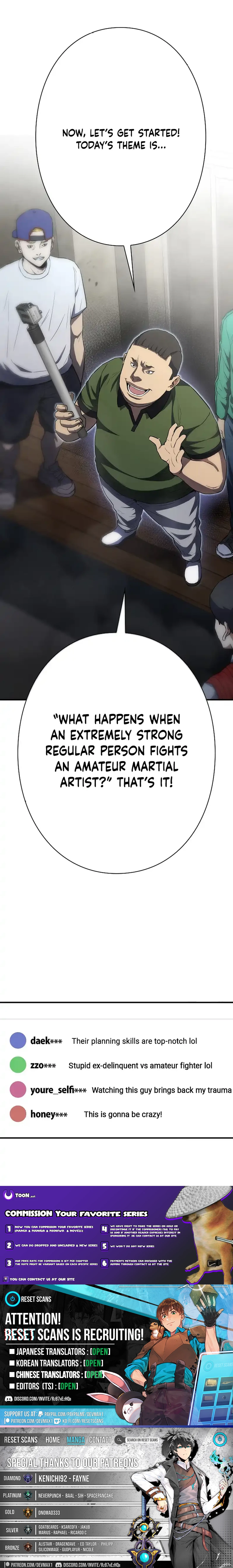 Read The Villain of the Octagon Manga Online