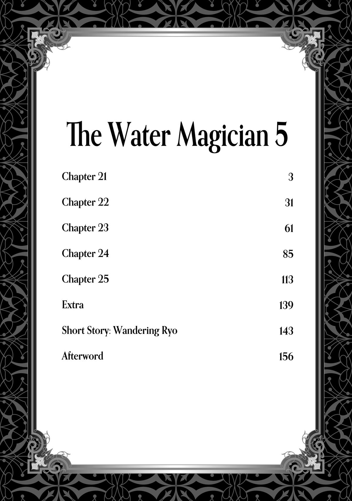 Read The Water Magician Manga Online