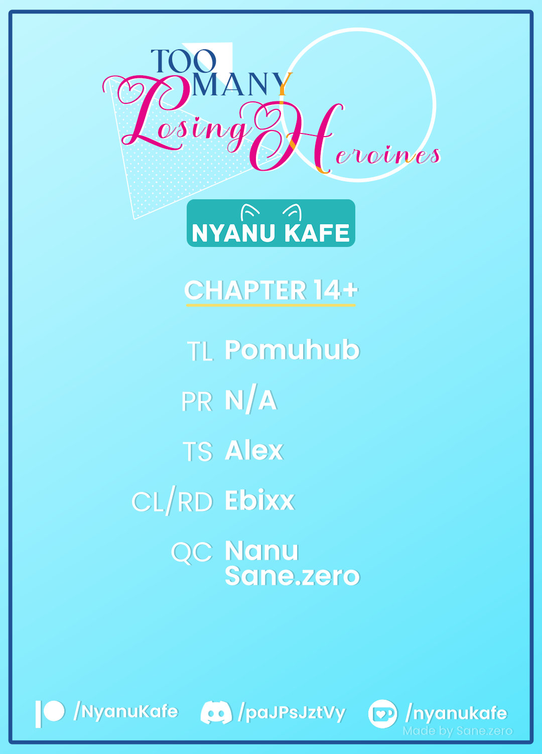 Read Too Many Losing Heroines! Manga Online