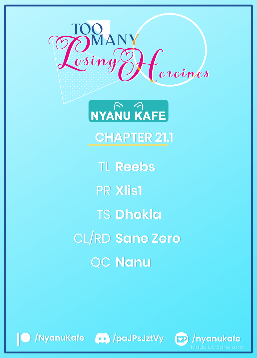 Read Too Many Losing Heroines! Manga Online