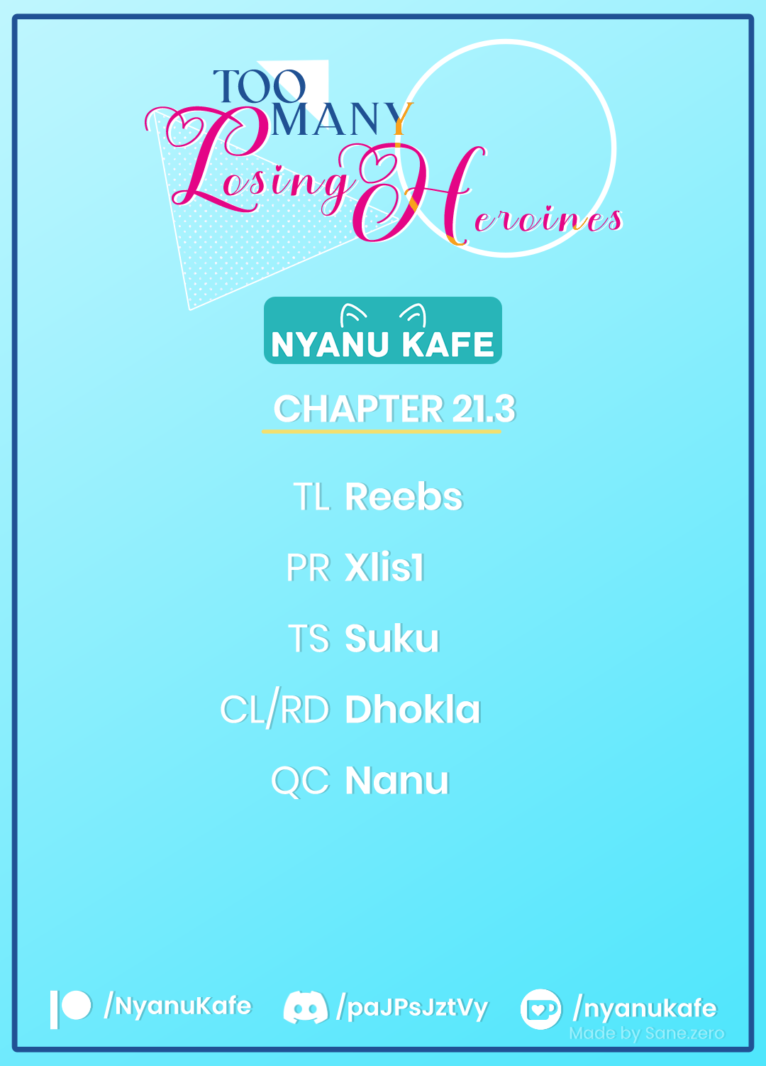 Read Too Many Losing Heroines! Manga Online