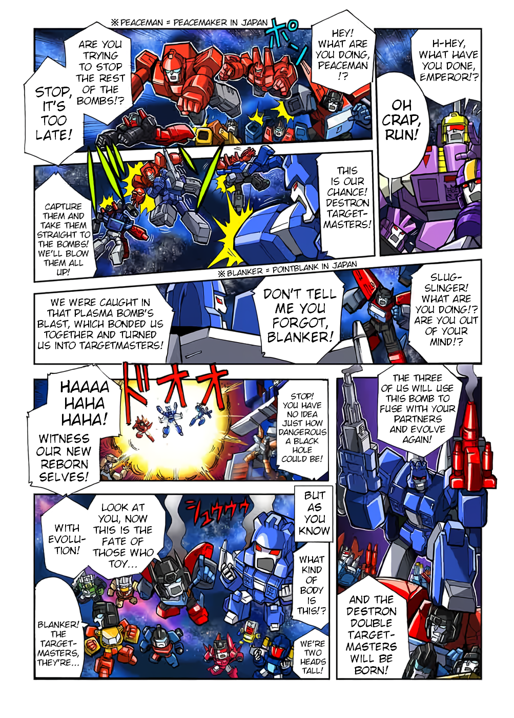 Read Transformers Legends Manga Online