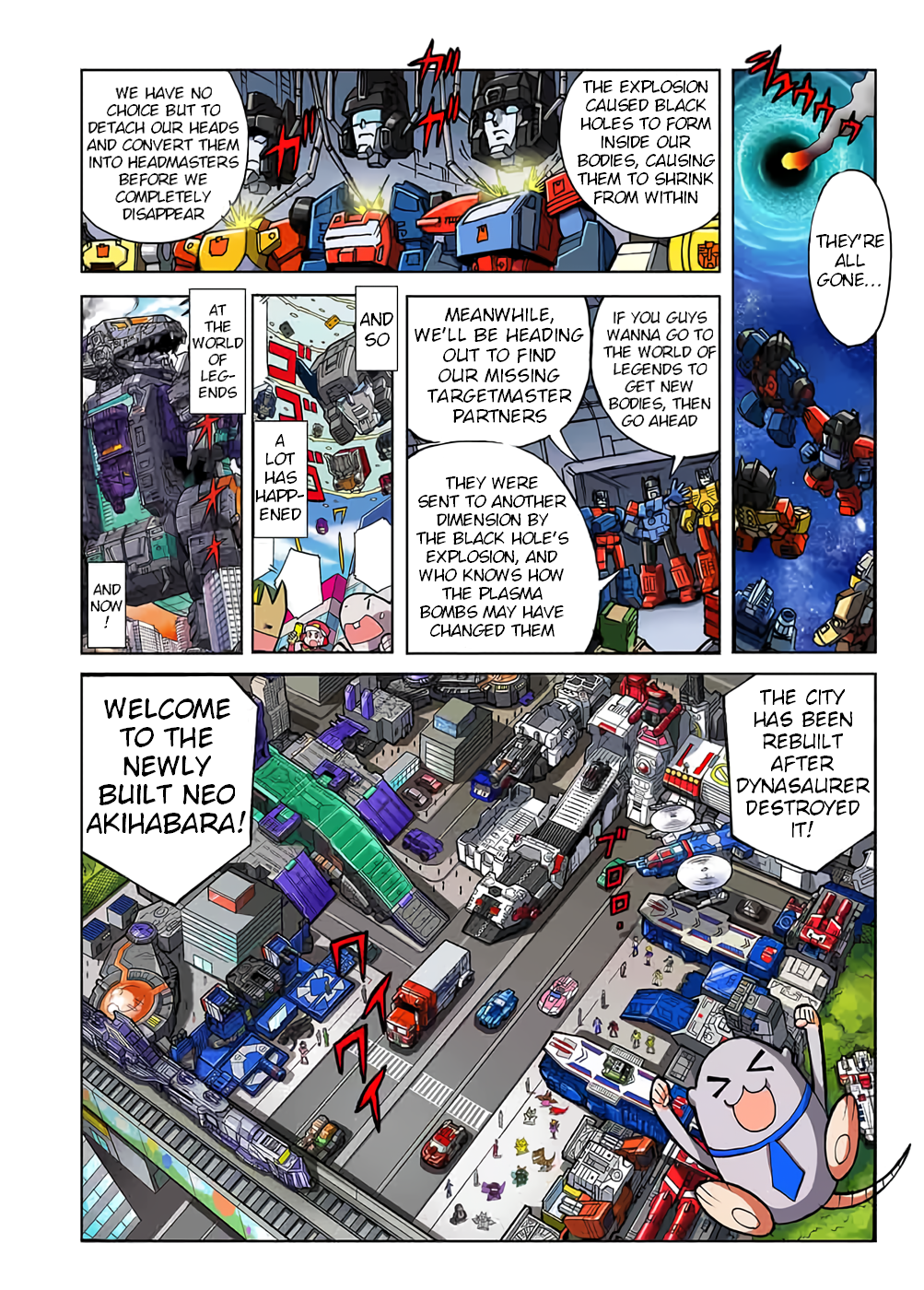 Read Transformers Legends Manga Online