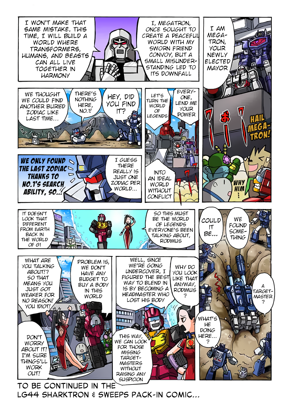 Read Transformers Legends Manga Online