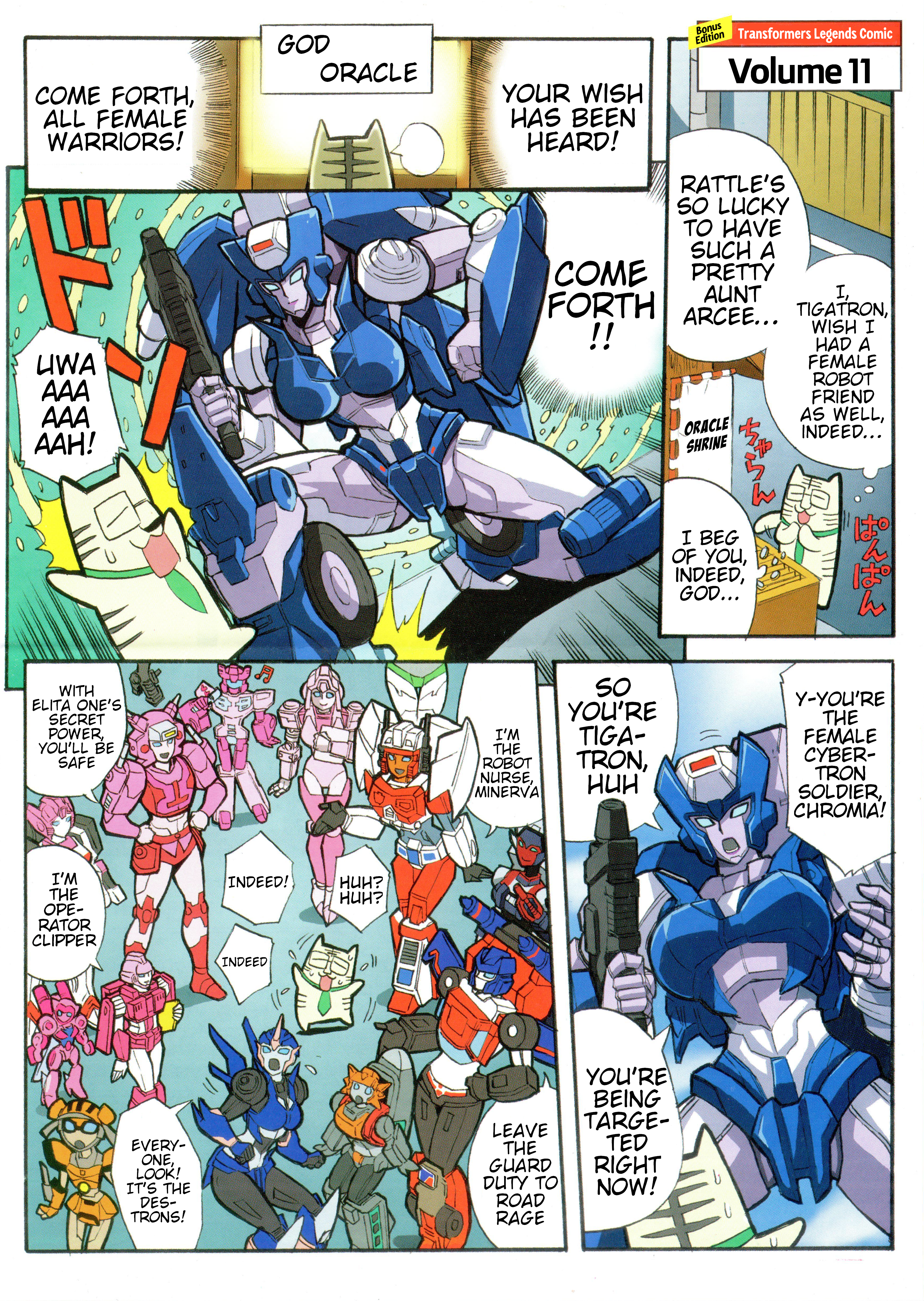 Read Transformers Legends Manga Online