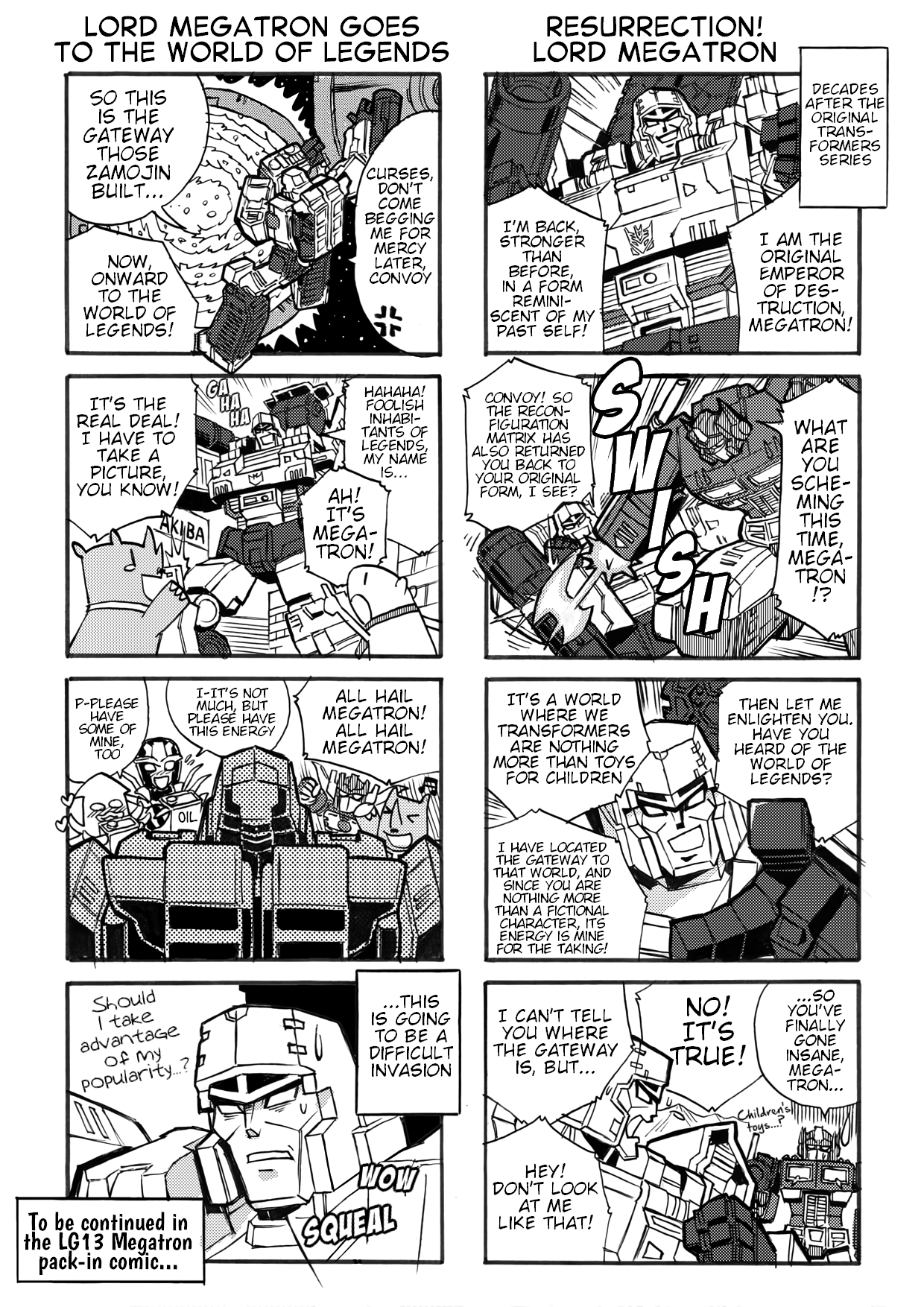 Read Transformers Legends Manga Online